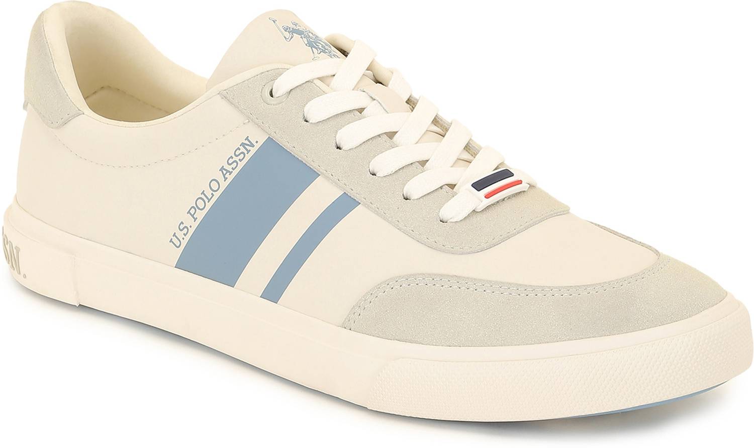U.S. POLO ASSN. Kriester 4.0 Men Beige Sneakers - Image 1