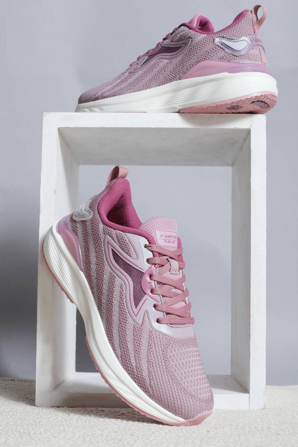 Abros SHIRA Running Shoes For Women (Pink , 6)