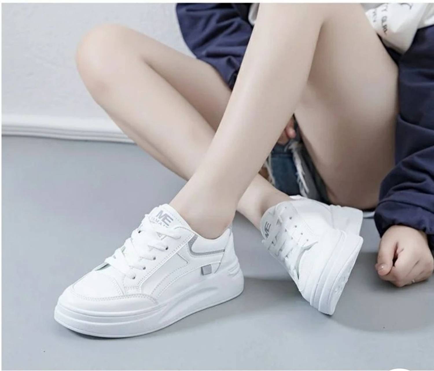 oxpeo Sneakers For Women White - Image 4