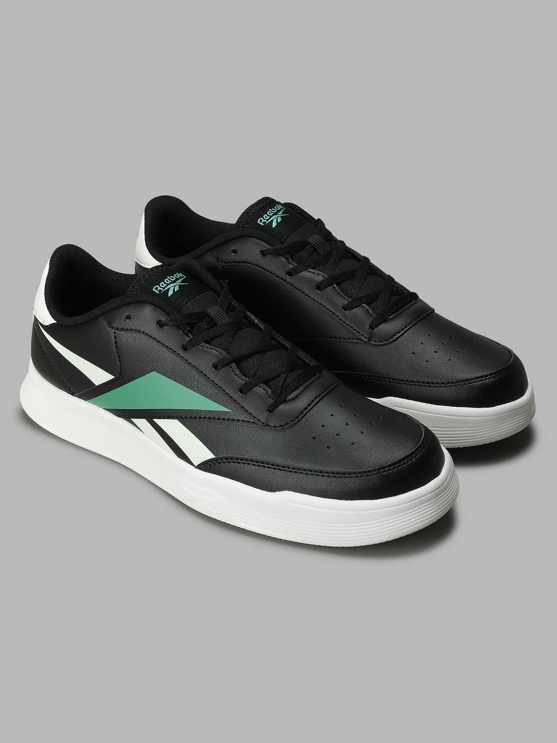 REEBOK STREETCOURT FONTAINE Sneakers For Men (Black , 6)