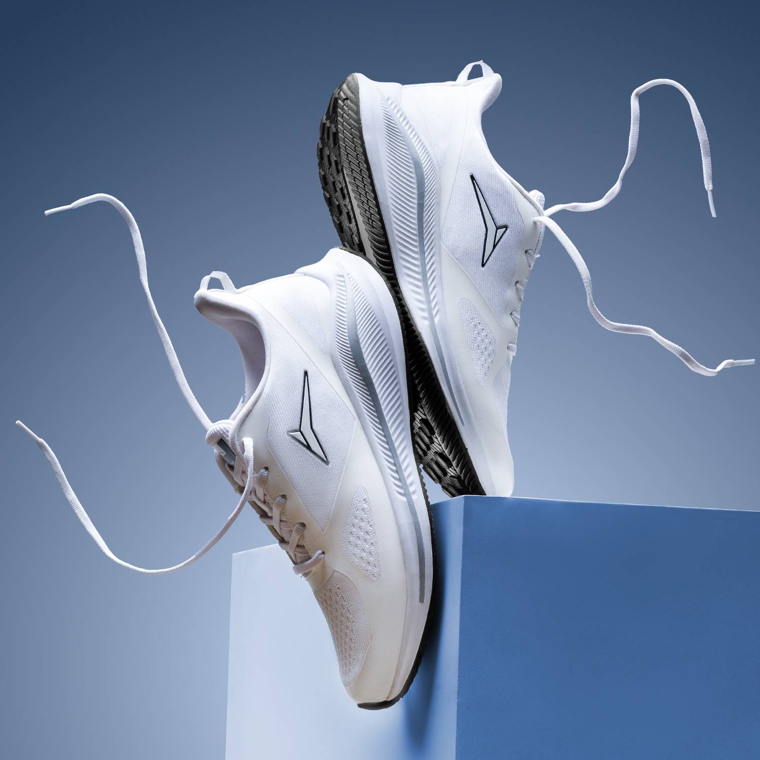 JQR GLOBAL PLUS Men's Running Shoes White - Image 1