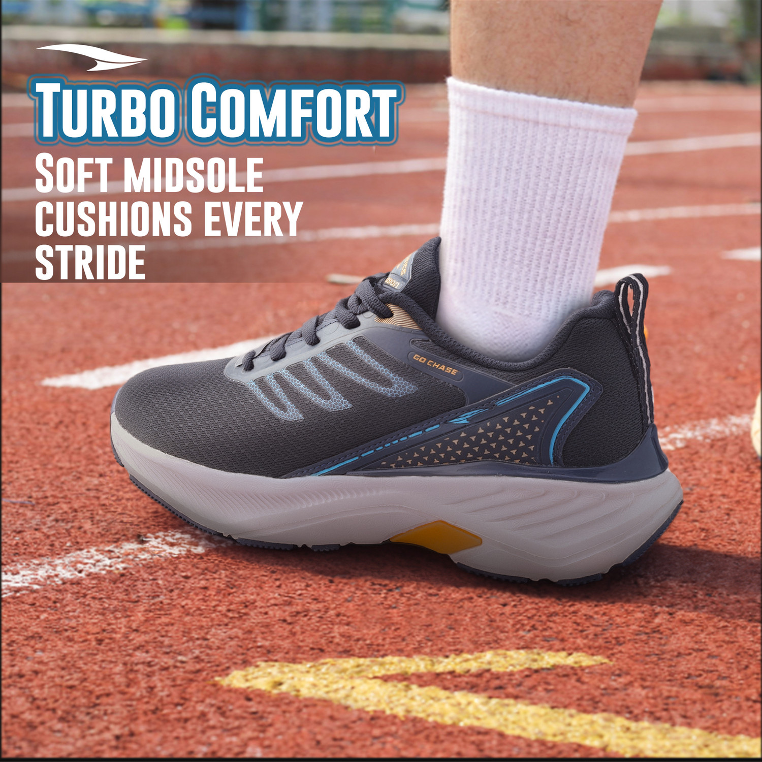 Image of asian Pulse-02 Men's Lightweight Running Shoes with Memory Foam Comfort Running Shoes For Men
