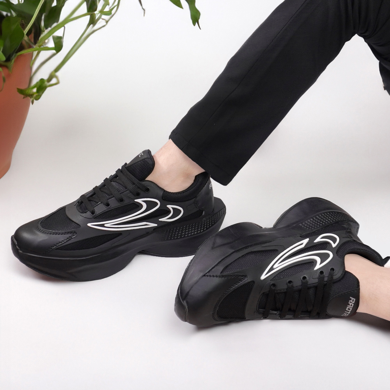 Image of radtac BLACK HIGH PREMIUM QUALITY Party Wear For Men