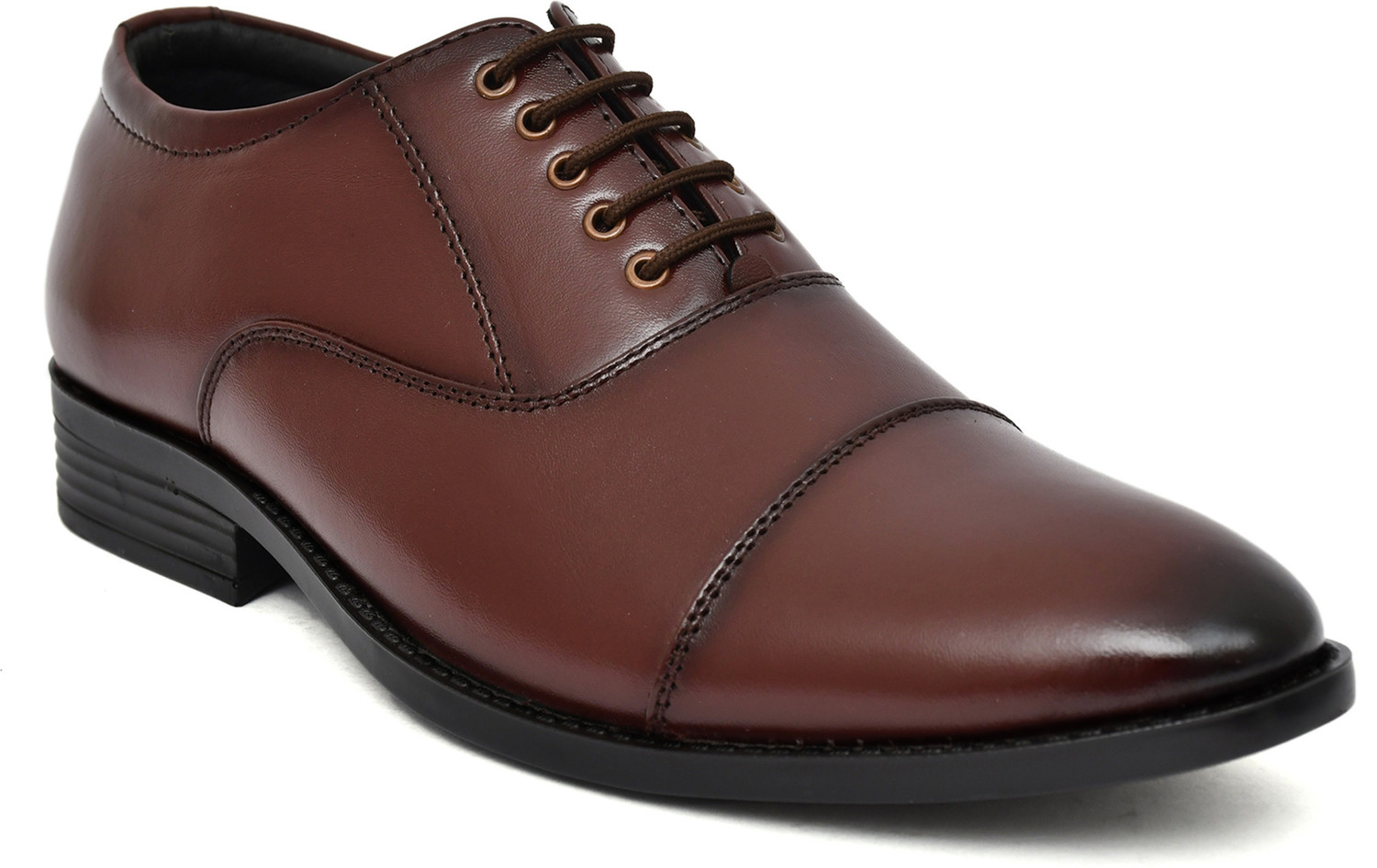 Image of MANSTARK Genuine Leather Formal Shoe| Office Shoe| Daily Formal Oxford For Men