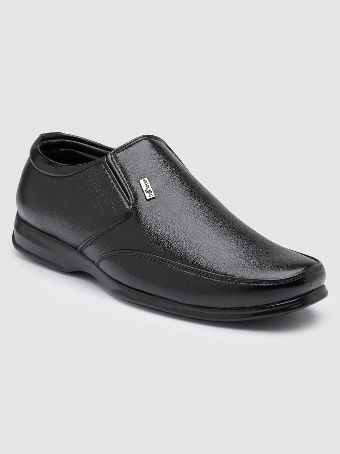 Image of action DOTCOM D-34 Microfiber Classic Comfortable Retro Durable Casual Slip-On Monk Strap For Men