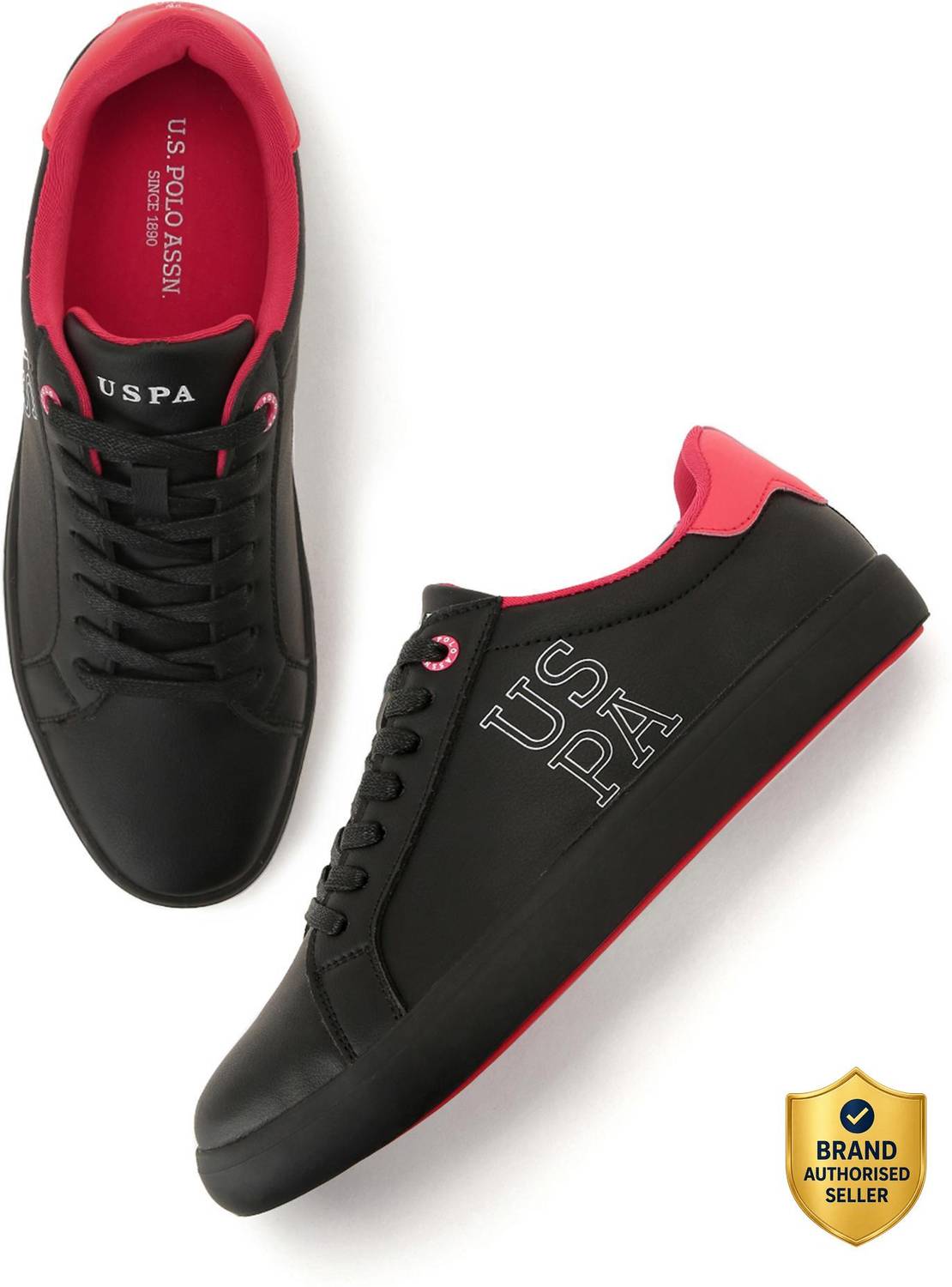 U.S. POLO ASSN. RAMUS 2.0 Sneakers for Men (Black)
