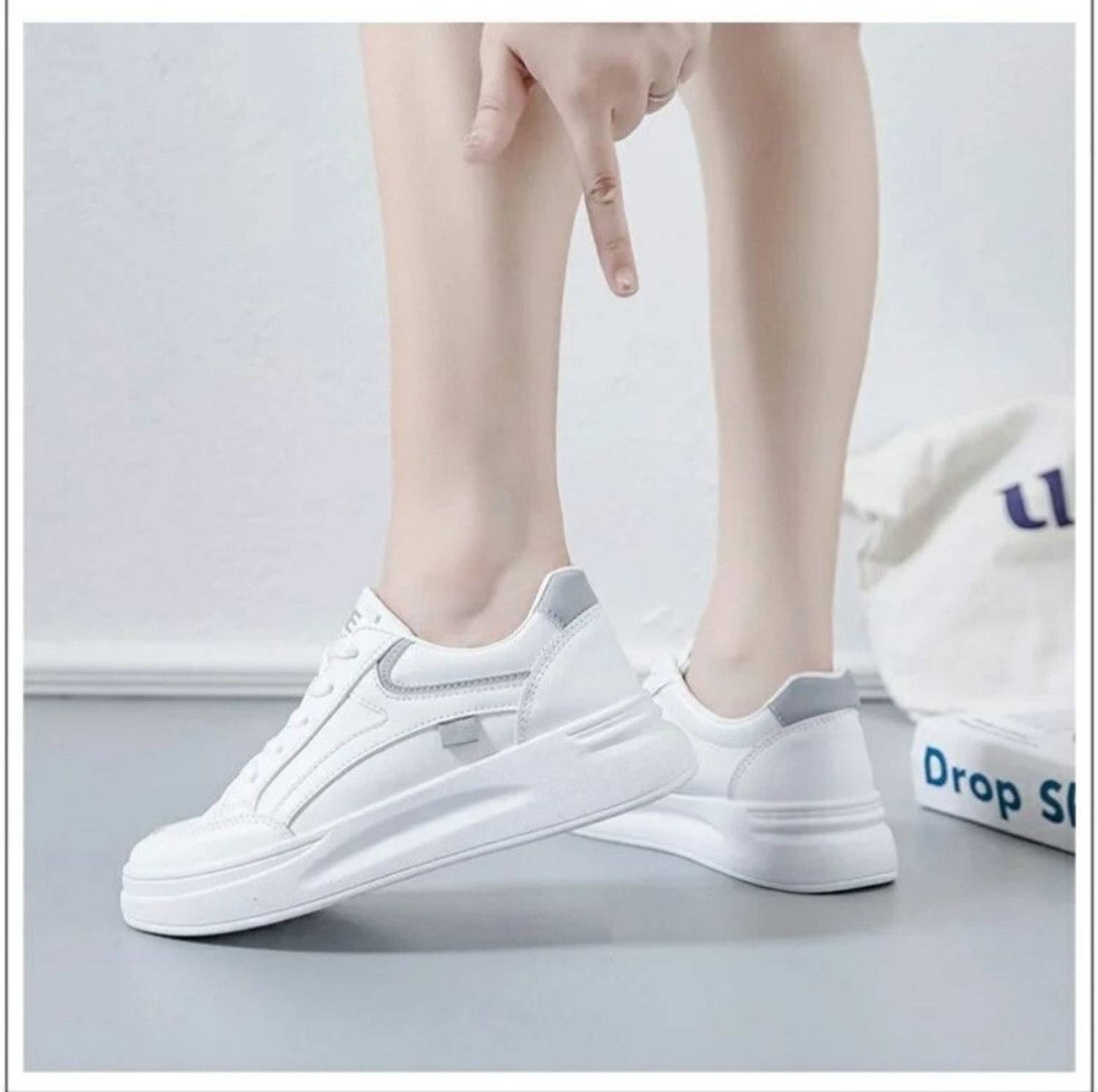 oxpeo Sneakers For Women White - Image 2
