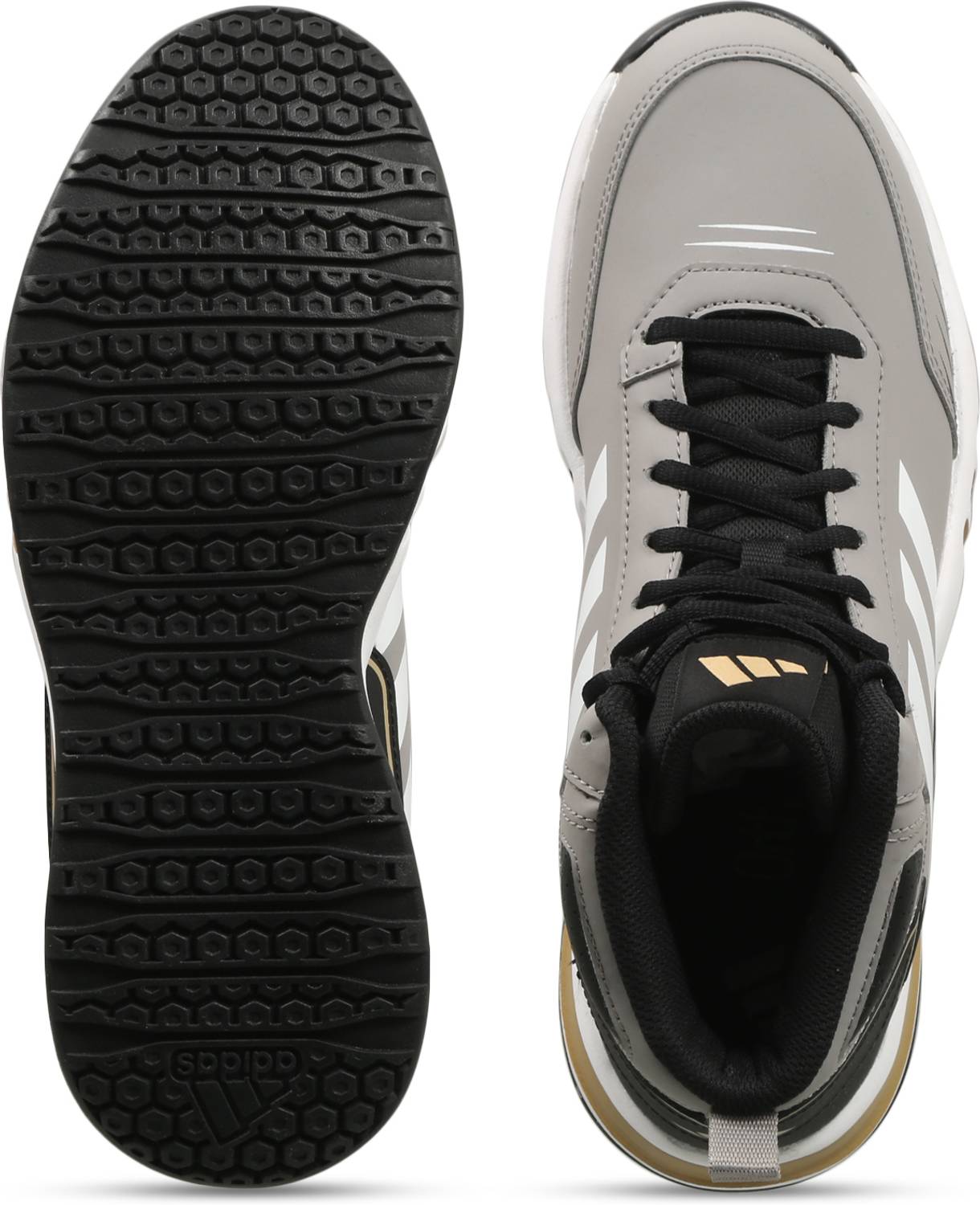ADIDAS ExcelCourt M Basketball Shoes For Men - Gray - Image 4