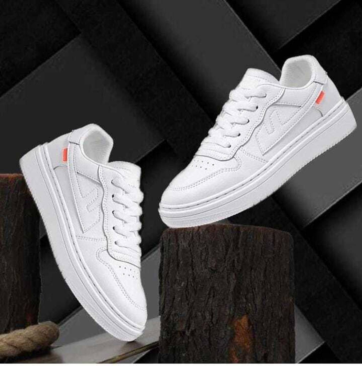 Sonolite Combo Pack of 2 Sneakers for Men, White - Image 2
