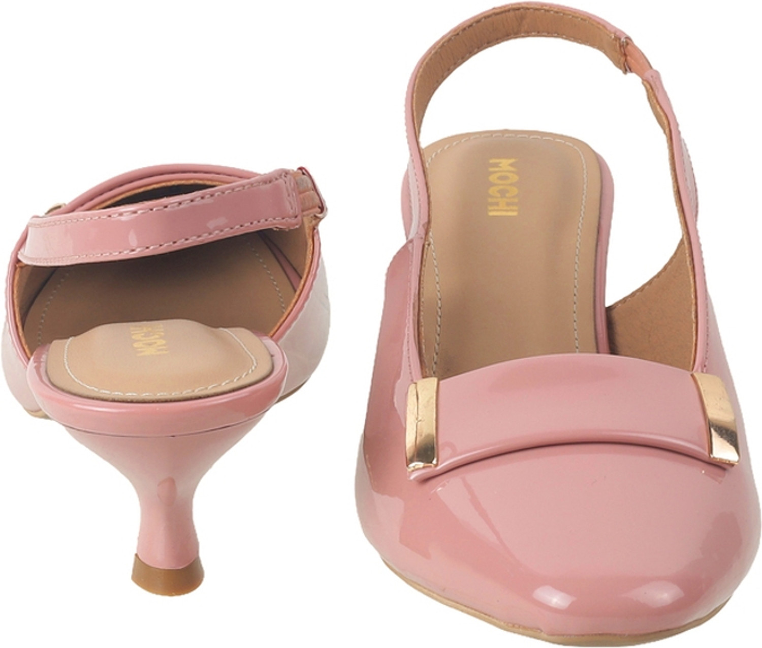 Image of MOCHI KittenPumpswithBuckles Slip On Sneakers For Women