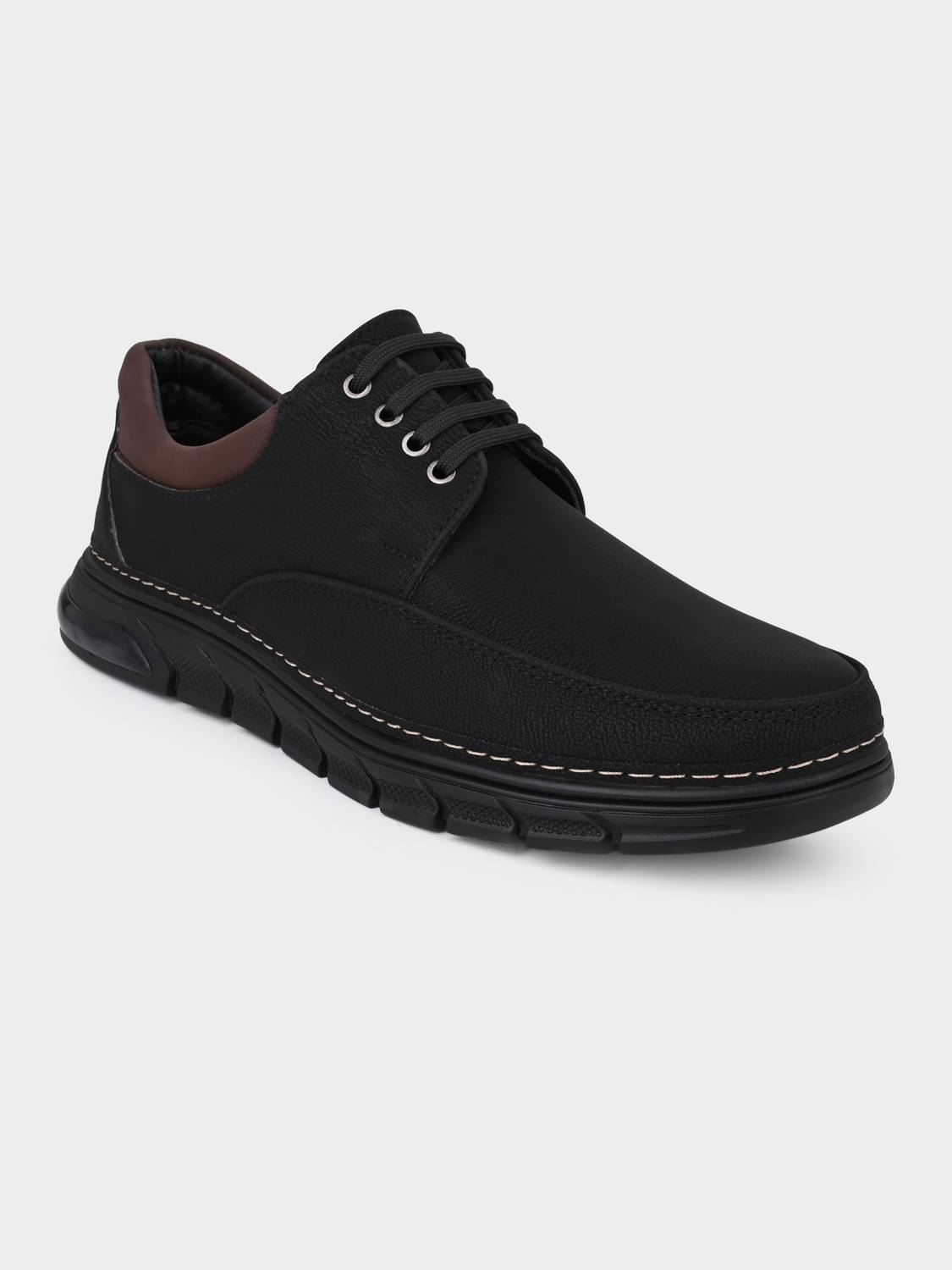 Roadster Casual Boat Shoes For Men Black - Image 3
