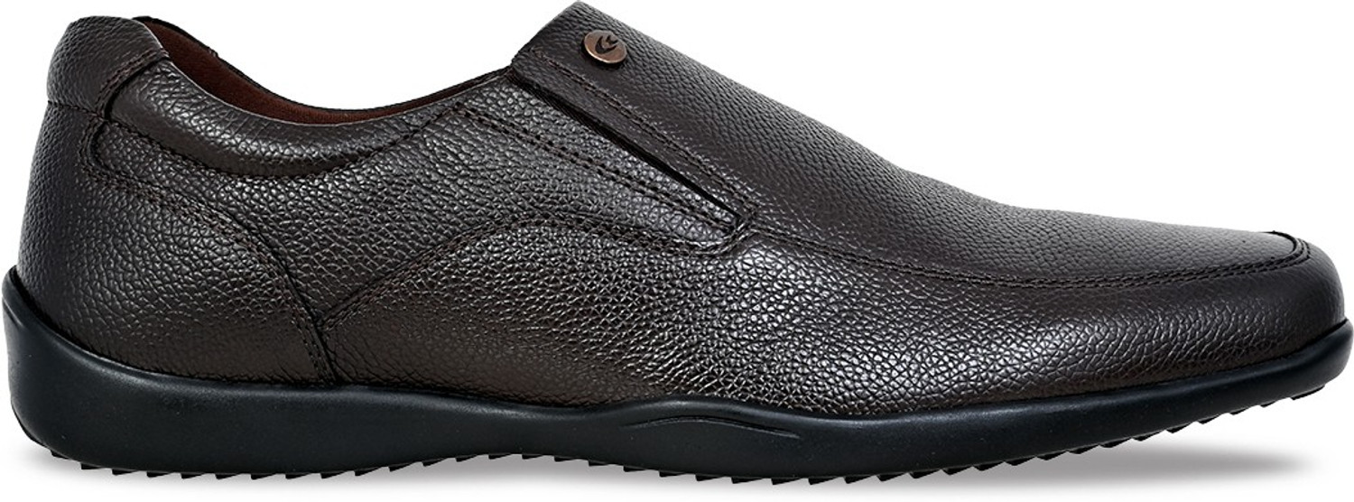 Image of Allen Cooper Genuine Premium Leather Luxury Business Formals Slip On For Men