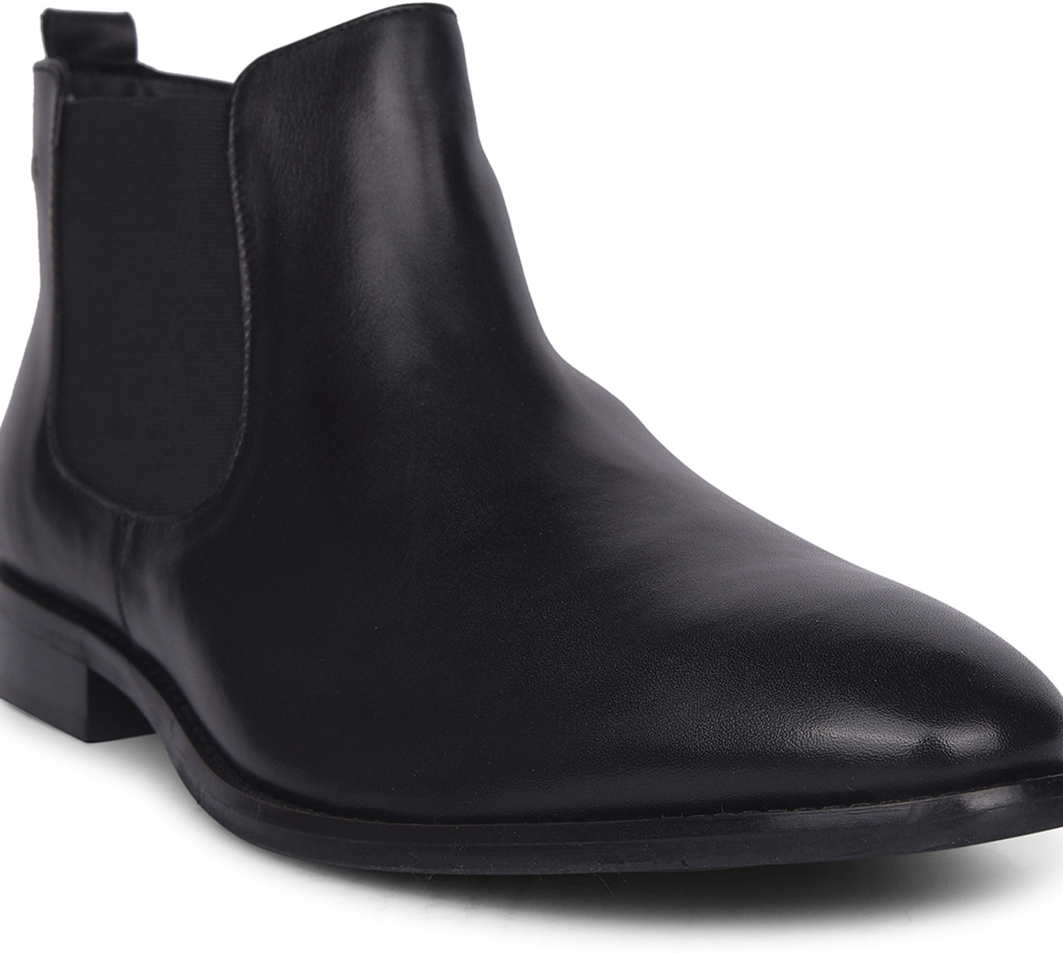 Image of HUSH PUPPIES Hush Puppies 8046 AIDEN Black Mid Ankle boots for Men Boots For Men