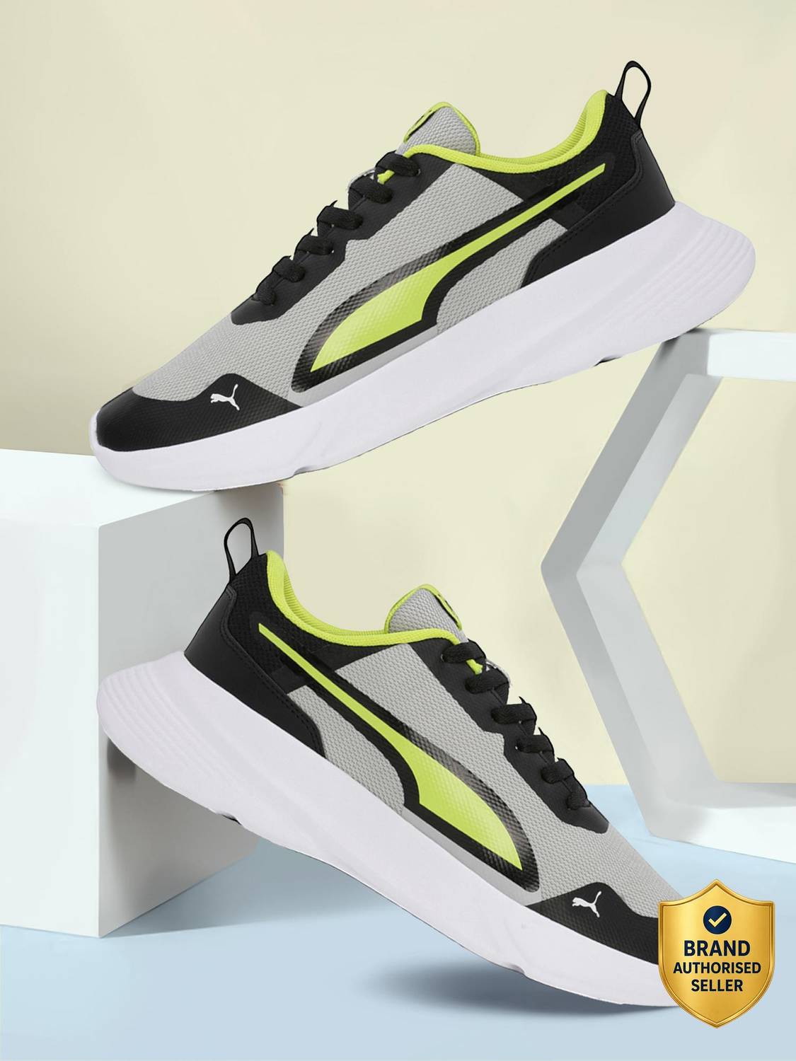 PUMA Alfarun Pro Gray Men's Sneakers - Image 1