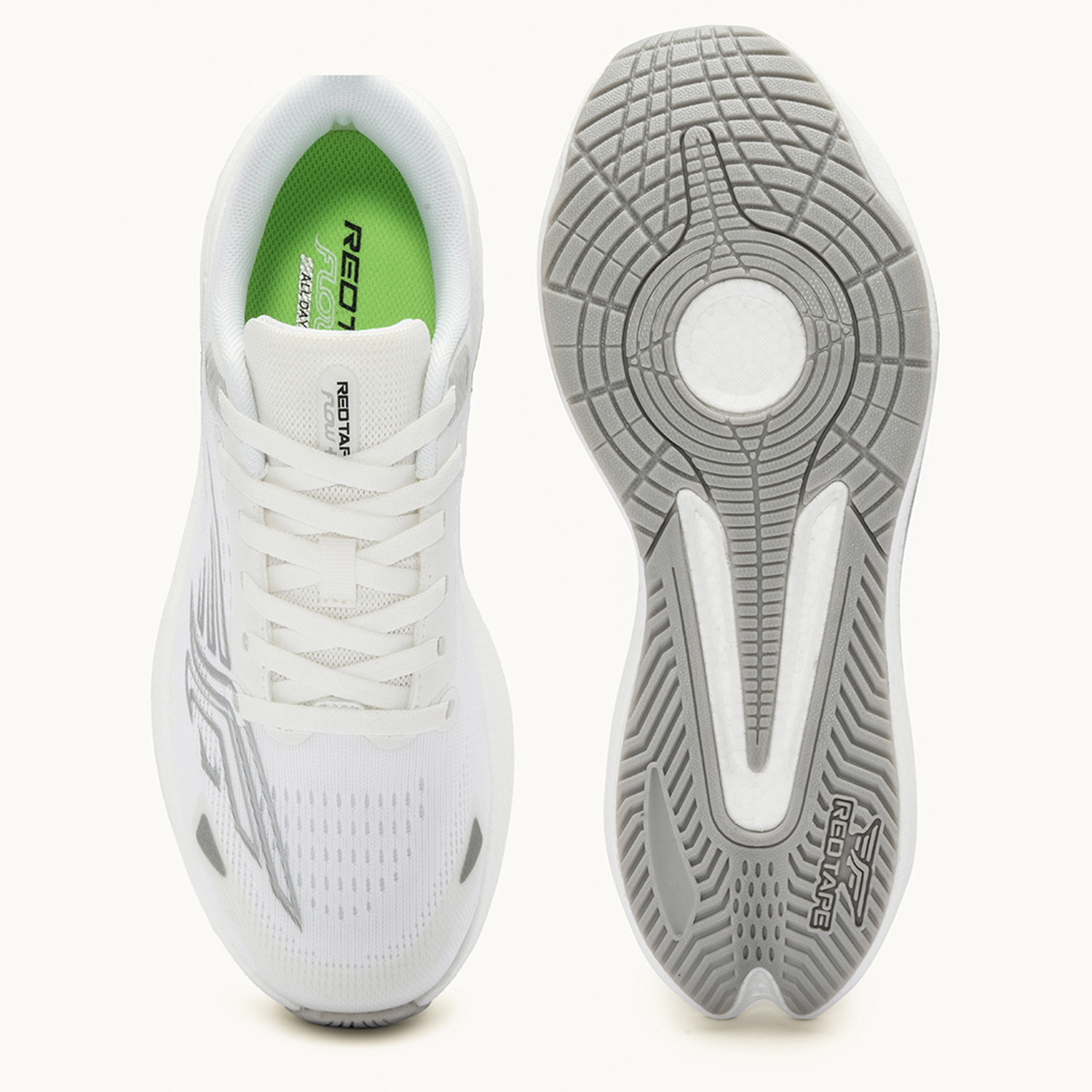 Image of RED TAPE Sports Shoes for Men in White | Sports Shoes Walking Shoes For Men