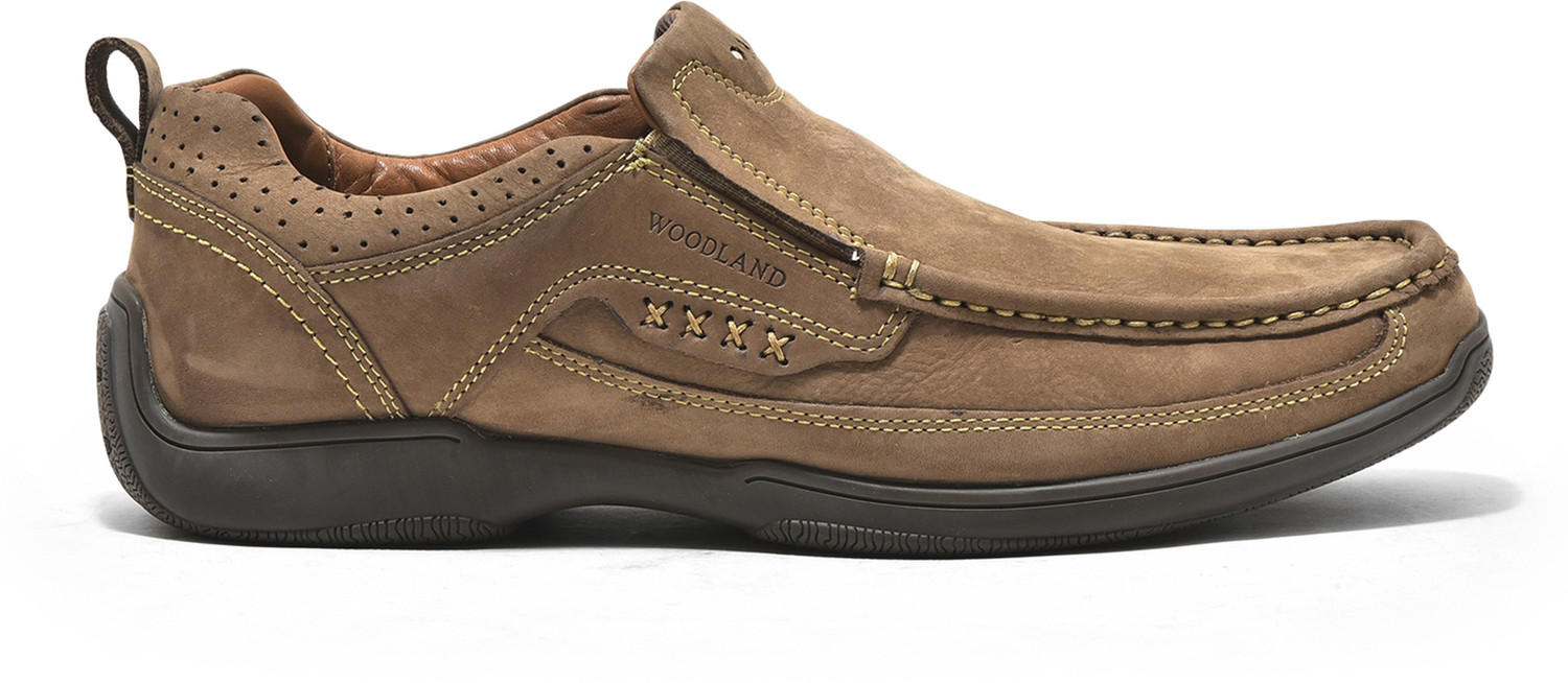 Image of WOODLAND Slip On Lightweight Comfortable Easy Wear Casuals For Men