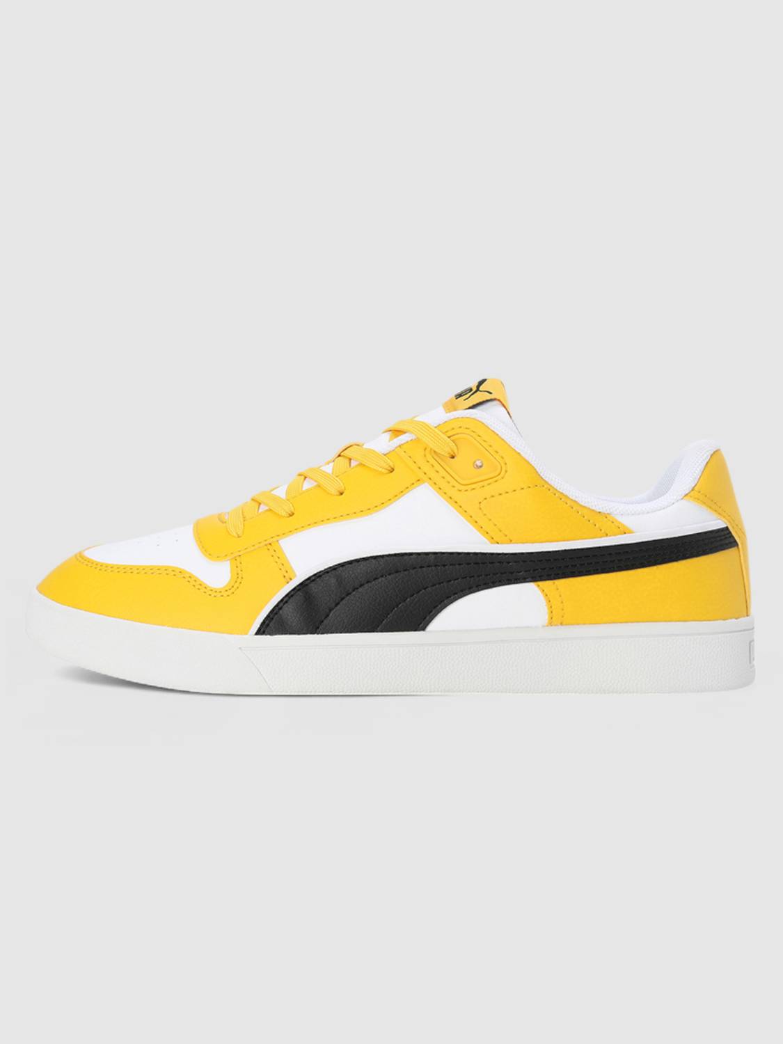 PUMA Court Gamer Yellow Sneakers For Men - Image 4