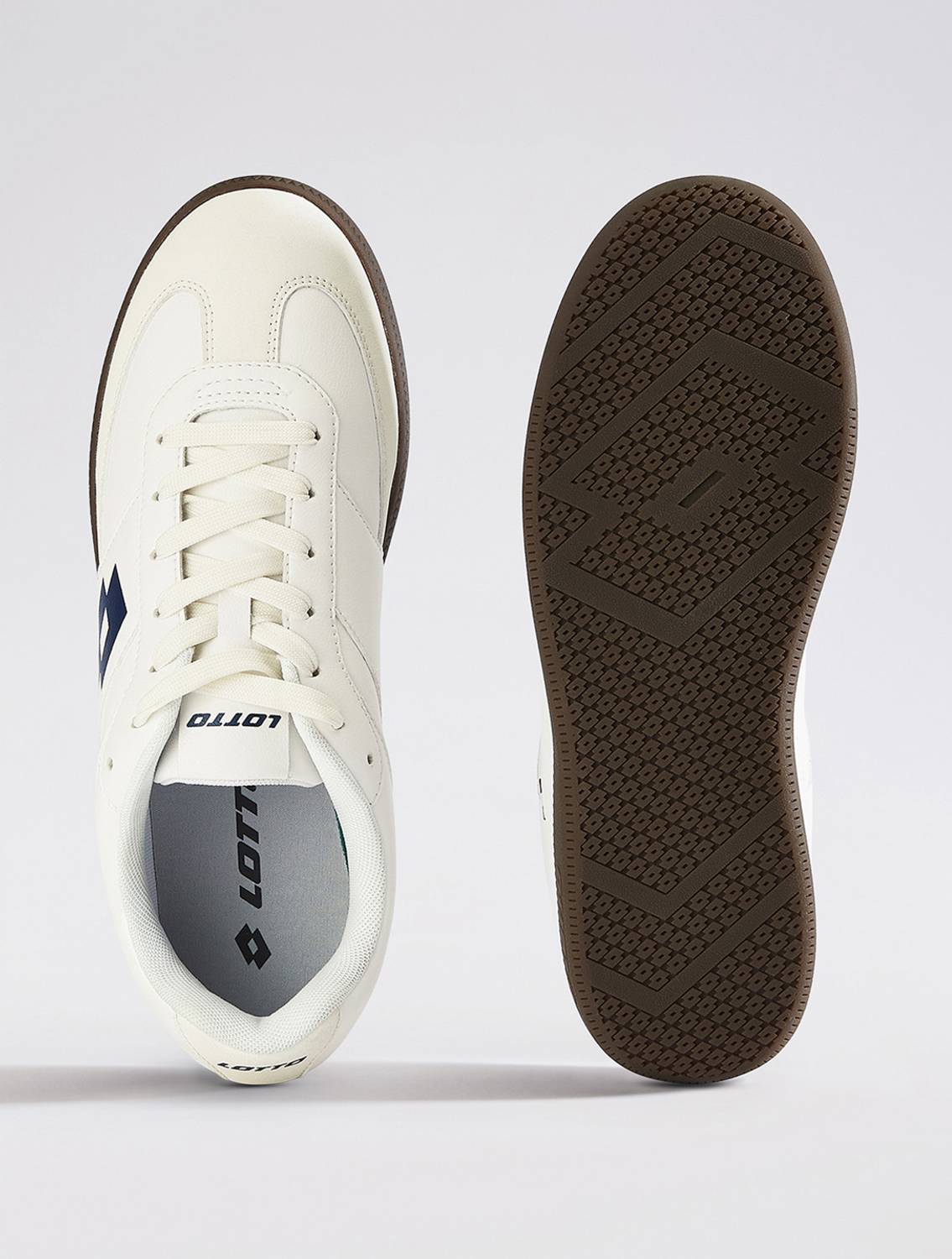 LOTTO Mavin Court Sneakers For Men (White , 10)