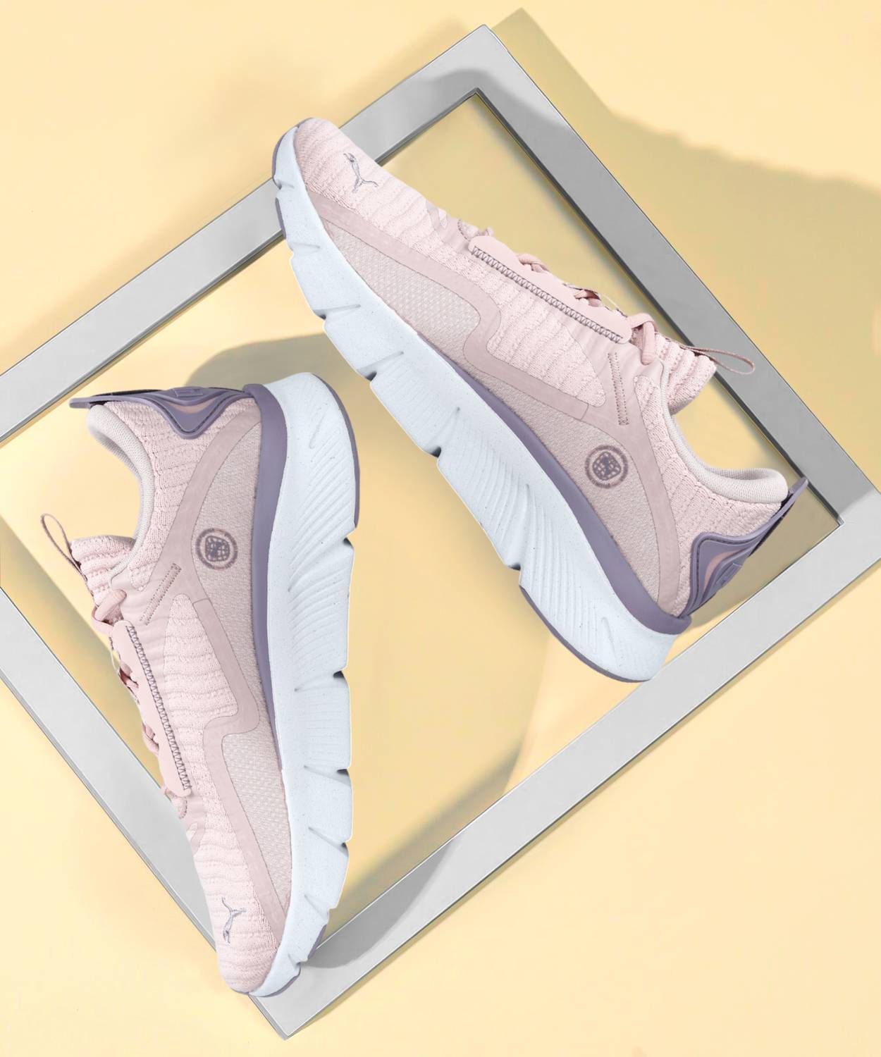 PUMA FlexFocus Lite Better Knit Wns Running Shoes For Women (Pink