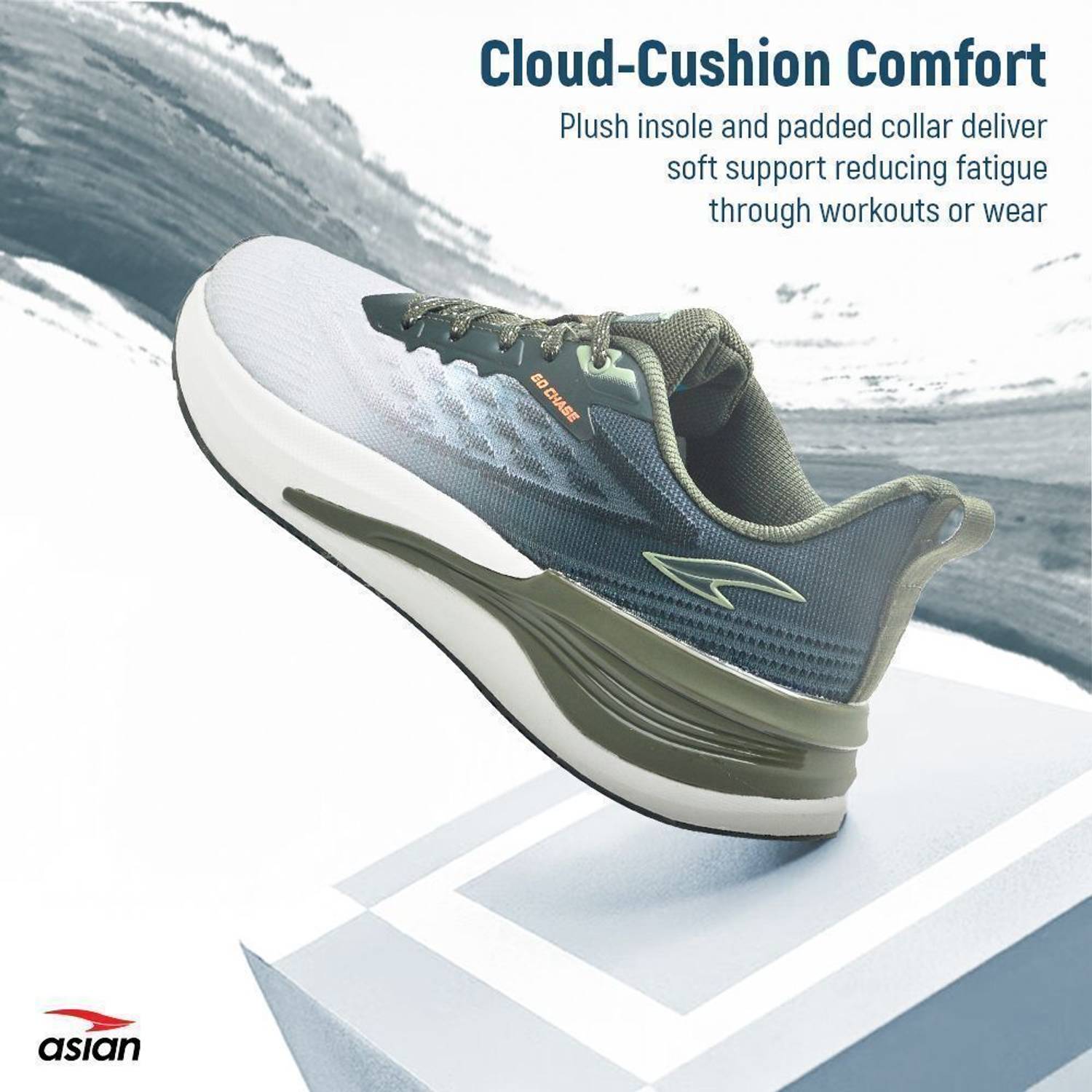 asian Navigator-02 Men's Training Shoes | Airy Mesh, Memory Foam