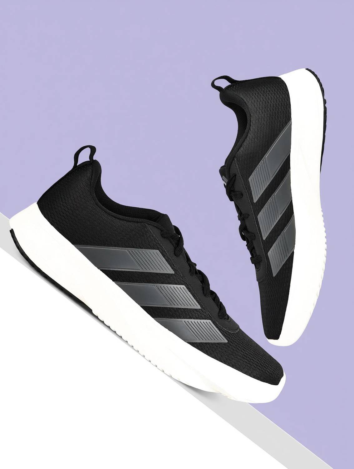 ADIDAS Base Aim 2 M Black Running Shoes - Image 1