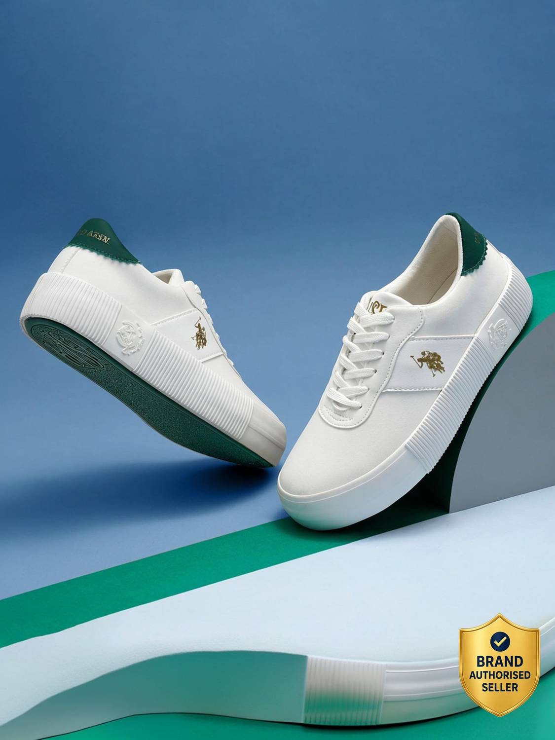 U.S. POLO ASSN. CORDELA 3.0 Chunky Shoe Sneakers For Women White - Image 1