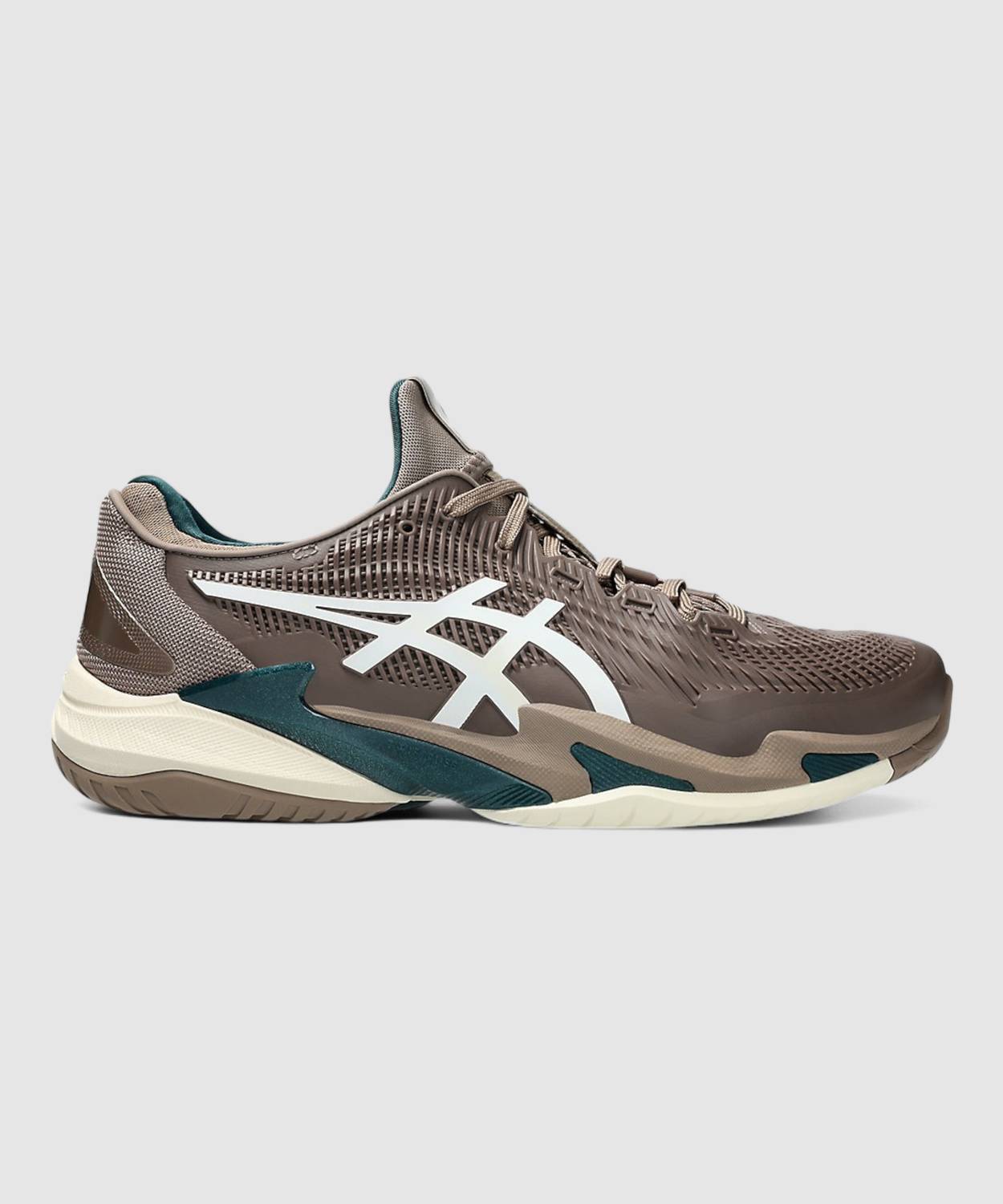 Asics COURT FF 3 Men's Tennis Shoes Brown - Image 2