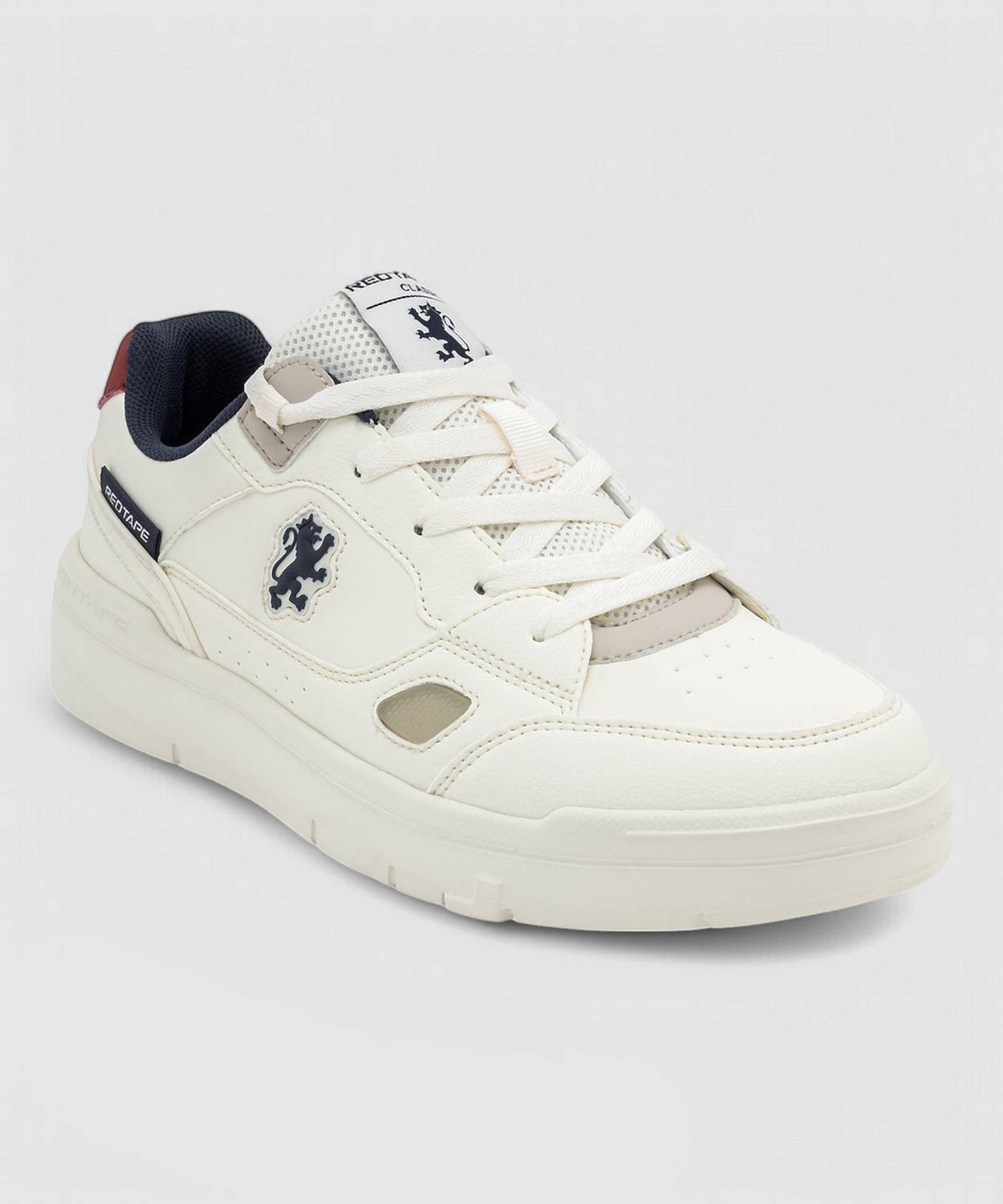 RED TAPE Men's Red Casual Sneakers - Image 4