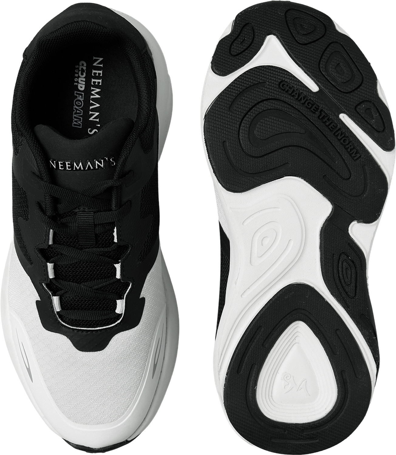 Image of Neemans Color Block Sneakers for Unisex Slip On Sneakers For Men