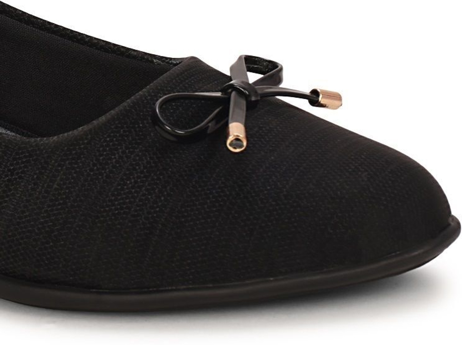 Image of Anita Sarees Women's Synthetic Leather Low Wedge Heel Formal, Casual Ballerinas & Women Bellies