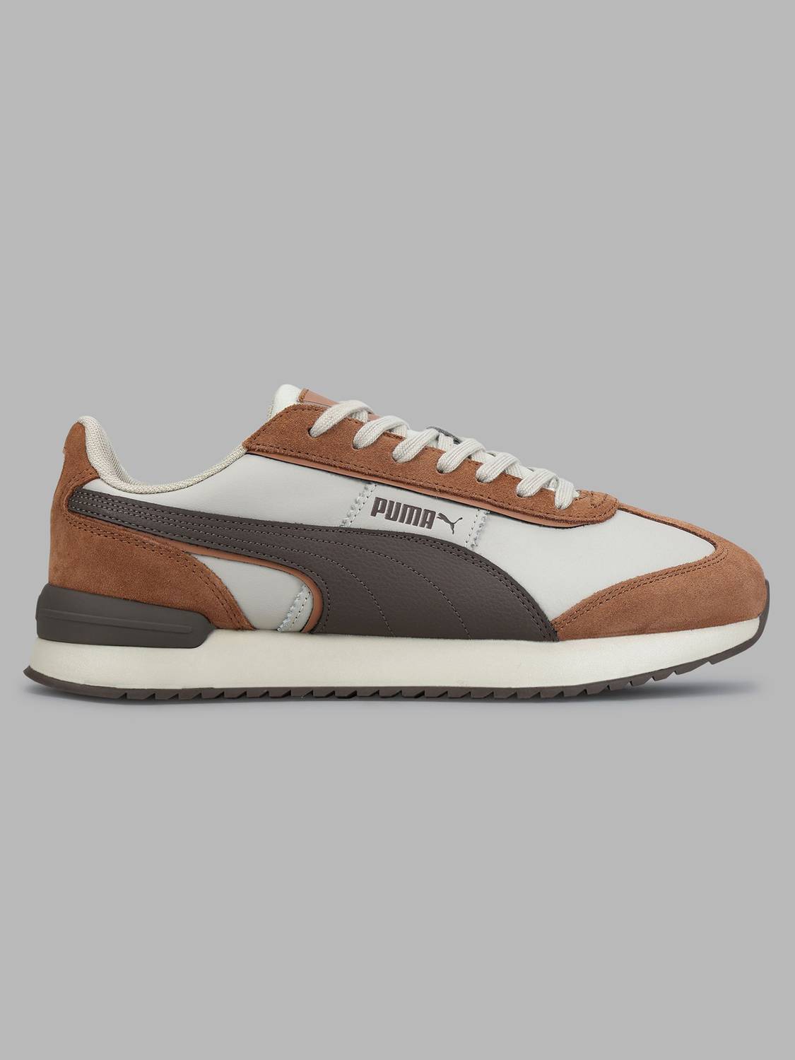 PUMA R78 Retro Beige Men's Sneakers - Image 3