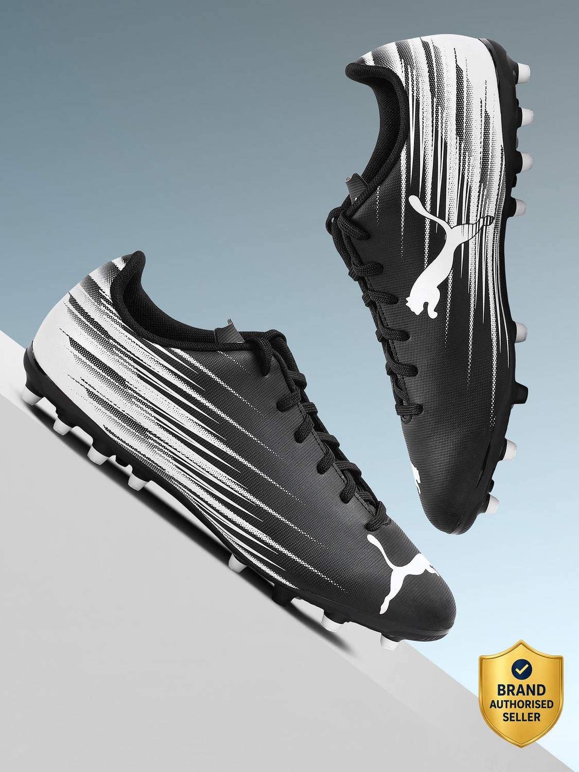 PUMA ATTACANTO II MG Black Football Shoes