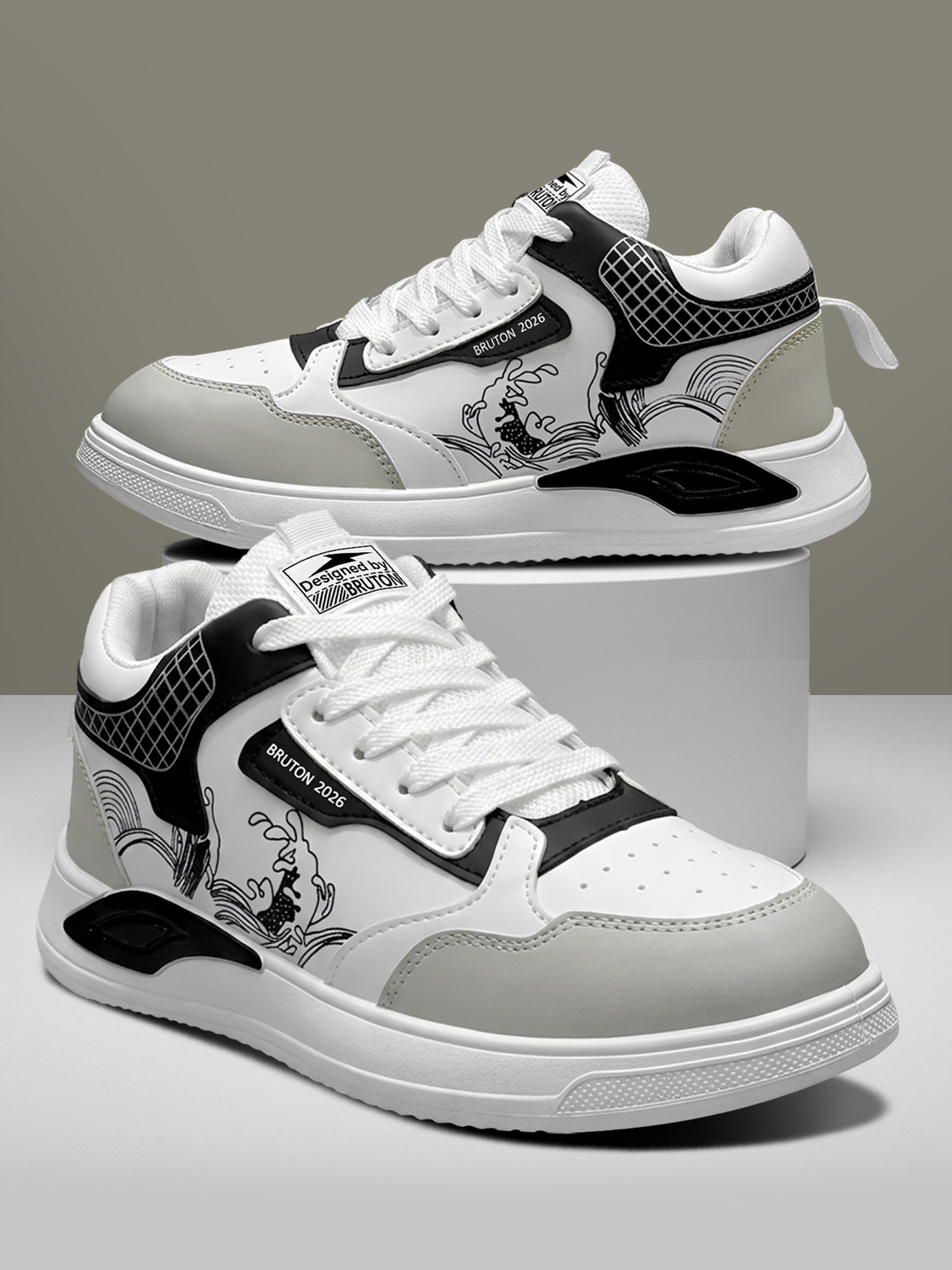 BRUTON RogueX-220 Casual Shoes | Stylish shoes| Sneakers For Men