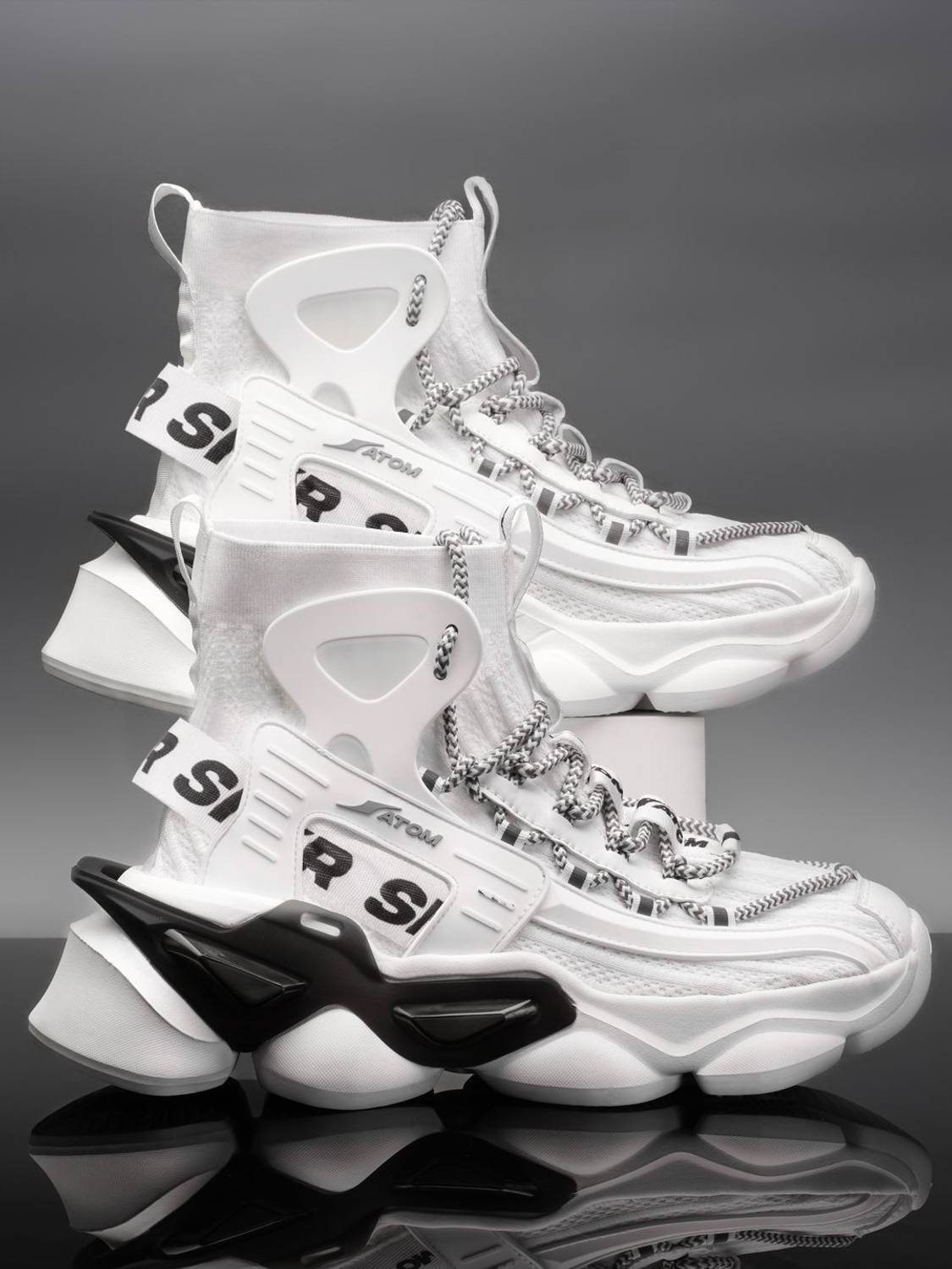 ATOM Gansta1 Men's High-Top Sneakers - Image 2