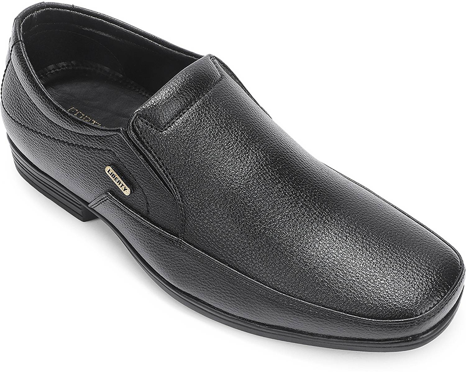 Liberty Fortune HML-89E Black Formal Non-Lacing Mocassin Shoes - Image 2