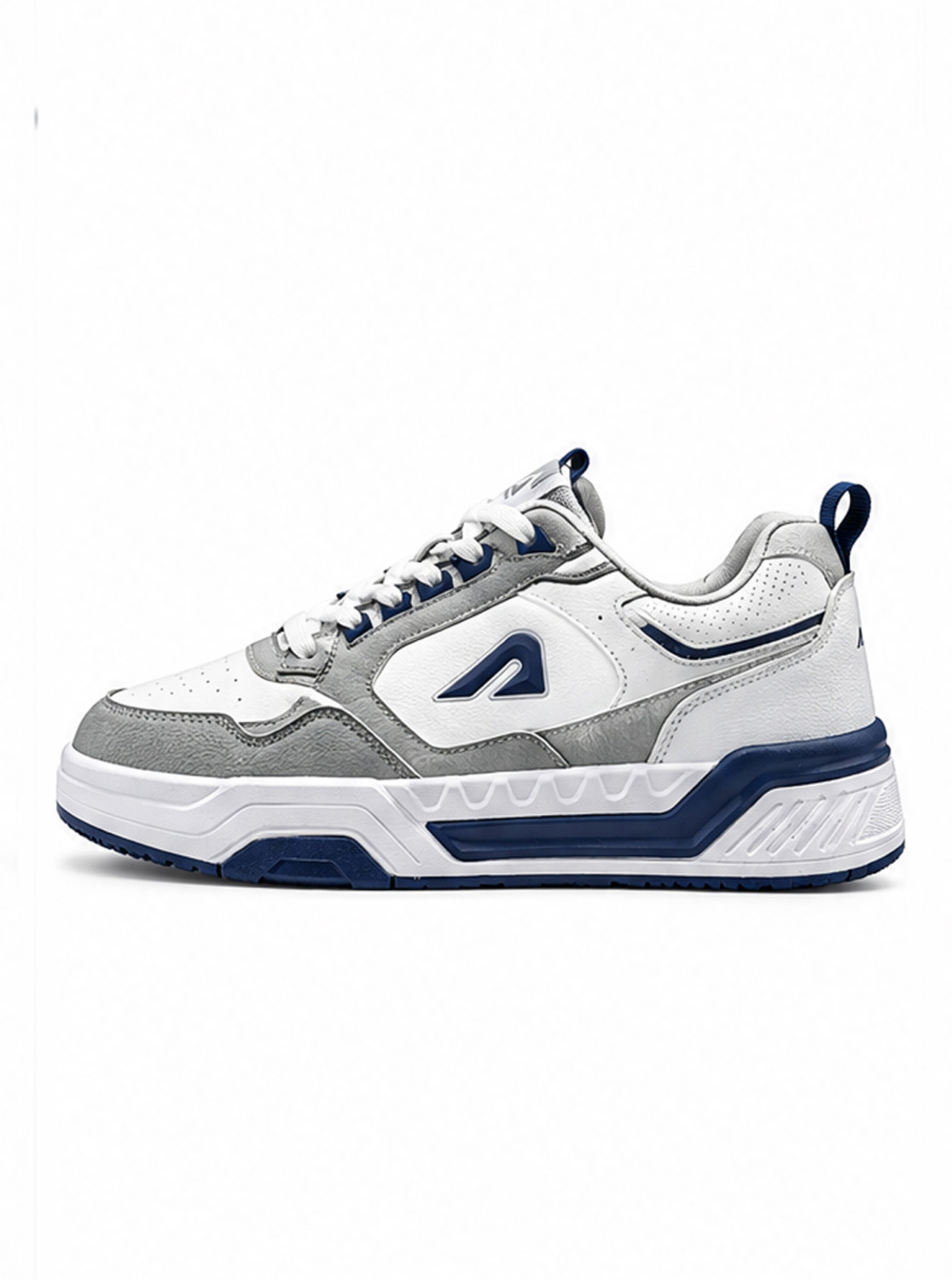 Image of BOLDFIT Hypewave Chunky Street Style Sneakers Sneakers For Men (Grey, Blue, 9)