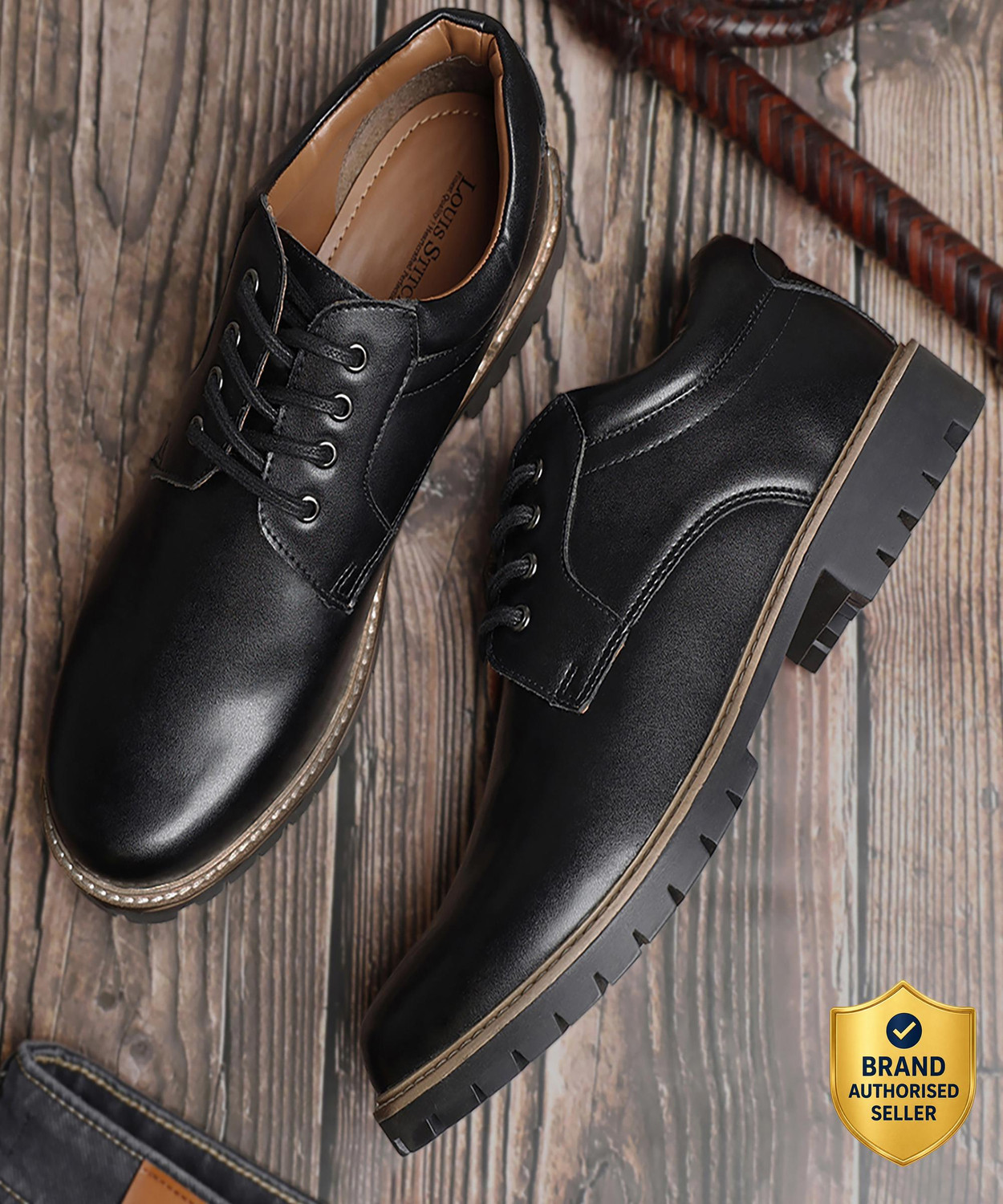 Image of LOUIS STITCH Boots for Men suitable for Biking Hiking - (RGBT-WL) UK 12 Casuals For Men