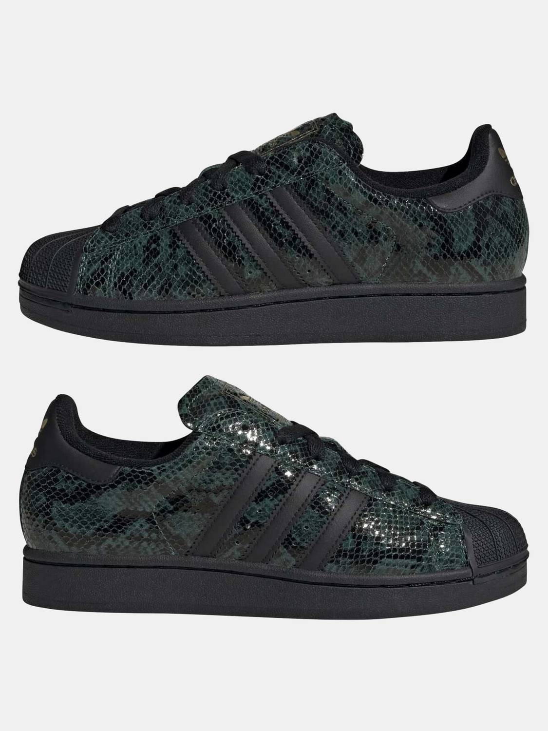 ADIDAS ORIGINALS SUPERSTAR II W Sneakers For Women (Green , 5)