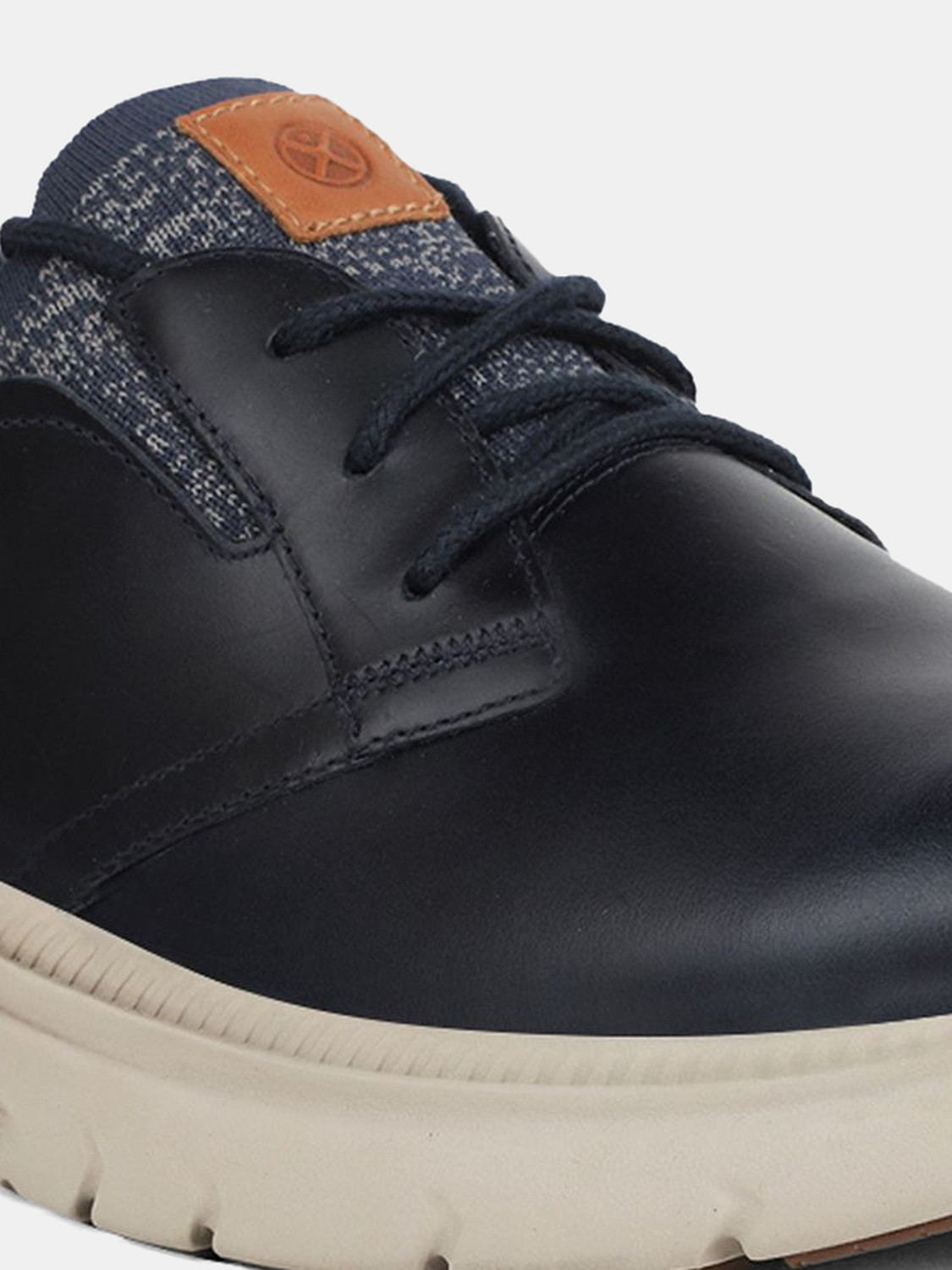 Image of HUSH PUPPIES Hush Puppies Men Casual Lace Up Derby Shoes - Navy Blue (9Uk) Derby For Men