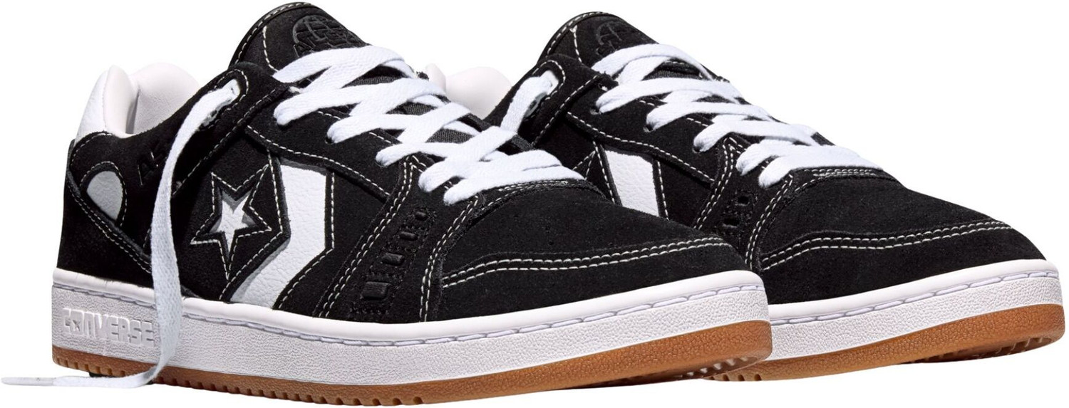 Image of Converse Unisex CONS As-1 Pro Suede Low Top Sneaker Sneakers For Unisex (Black, 10)