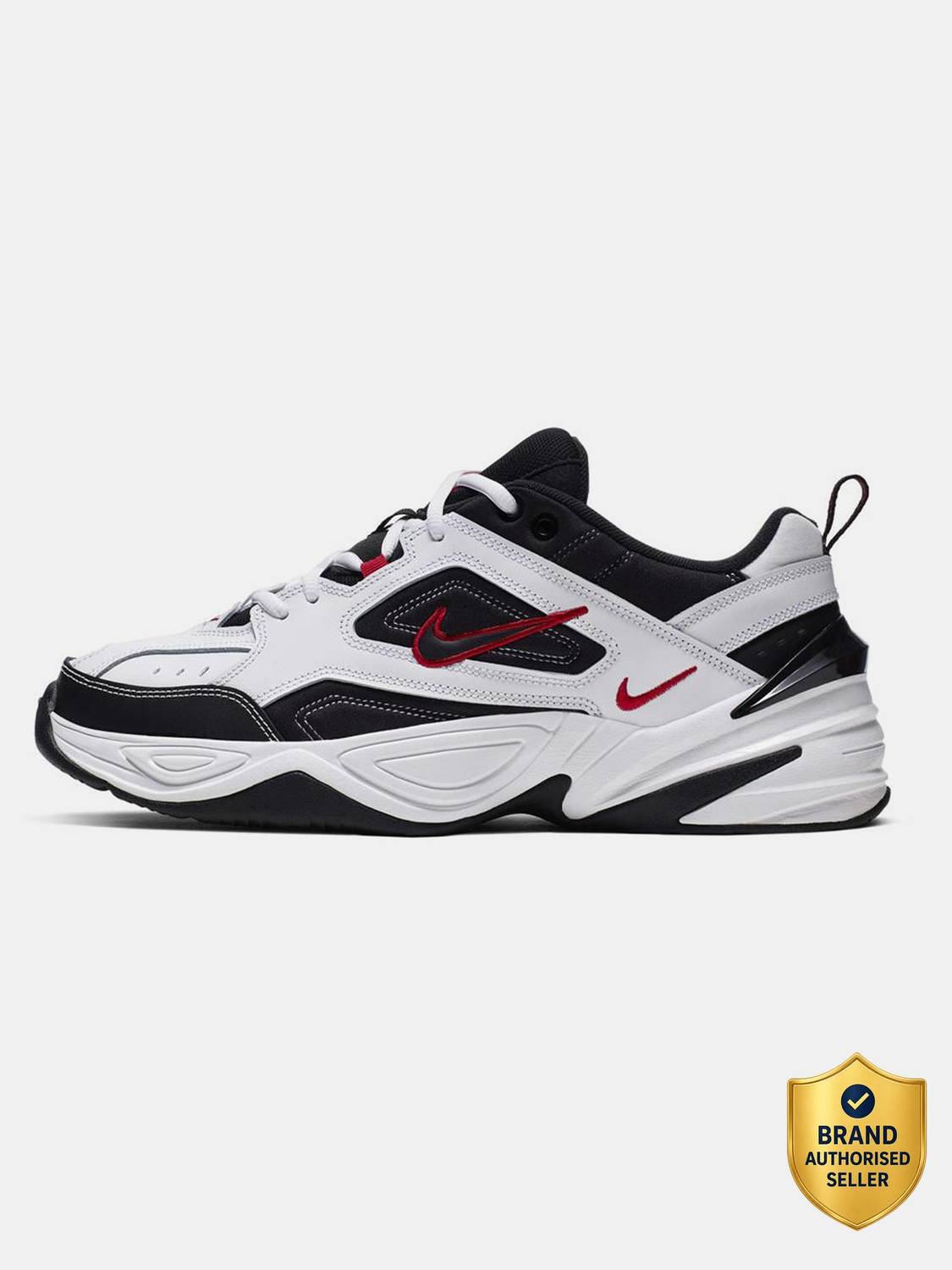 NIKE m2k tekno Men's White Walking Shoes - Image 1