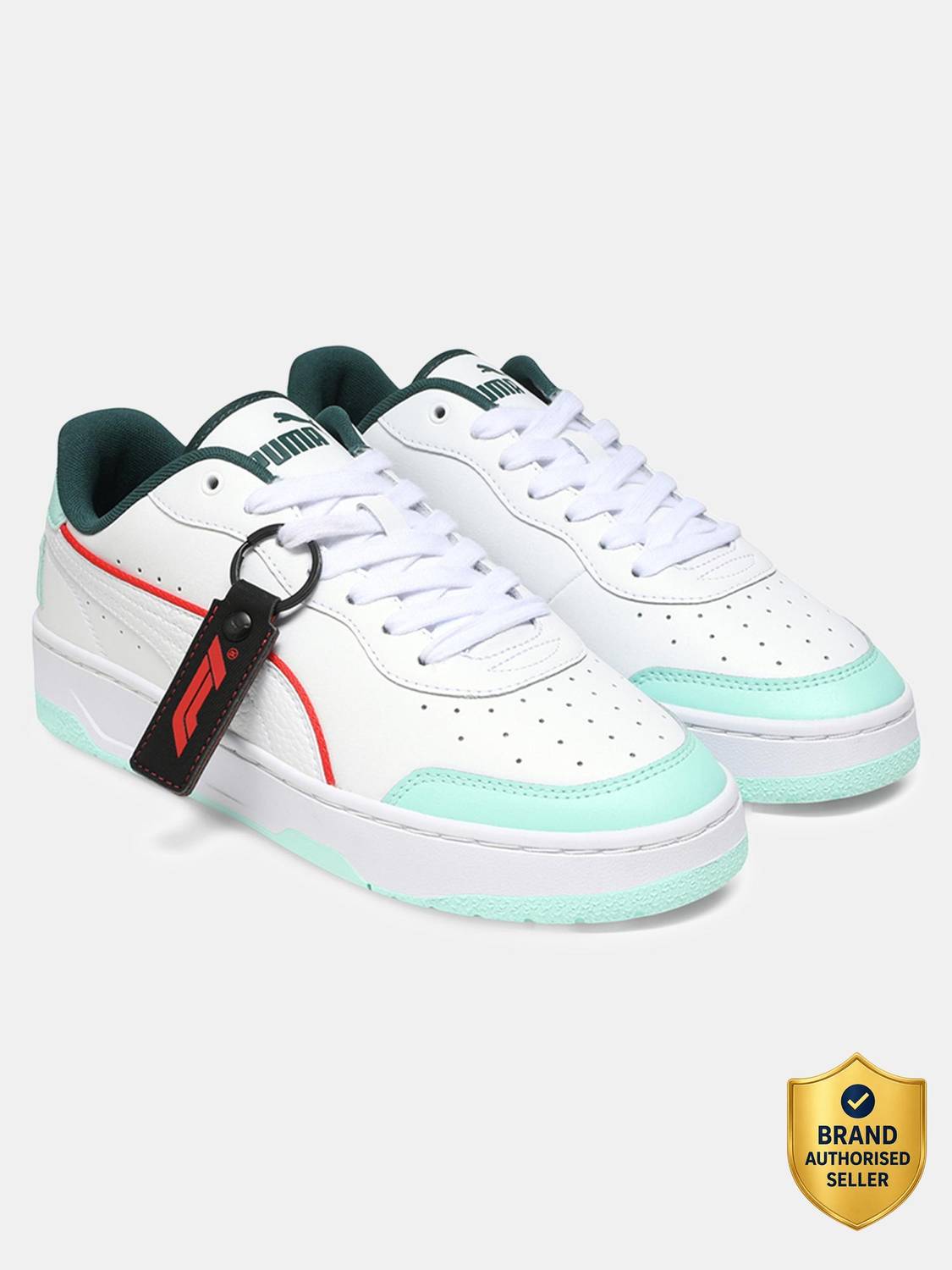 PUMA Formula 1 CA Match Sneakers For Men White - Image 1