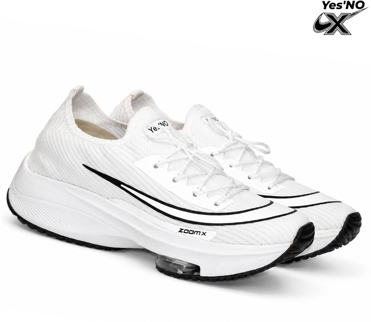 Yes'No Men's Lightweight Mesh Running Shoes - Image 4