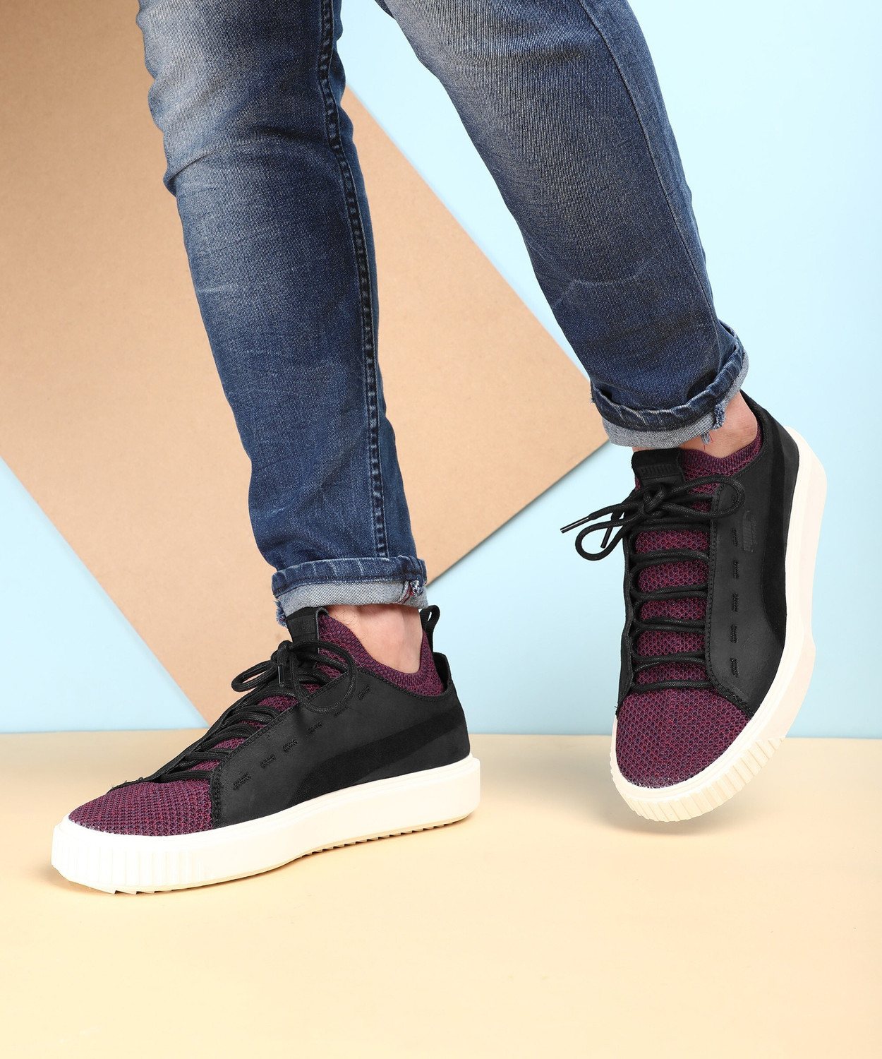 Image of PUMA breaker knit baroque Sneakers For Men