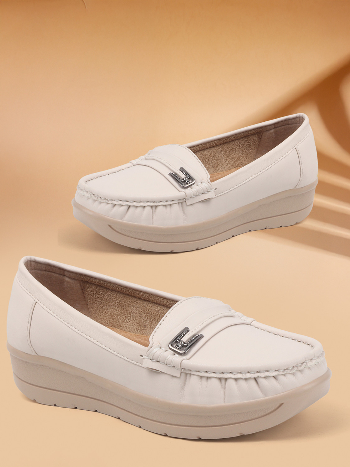 Image of VENDOZ Formal Stylish Loafers For Women