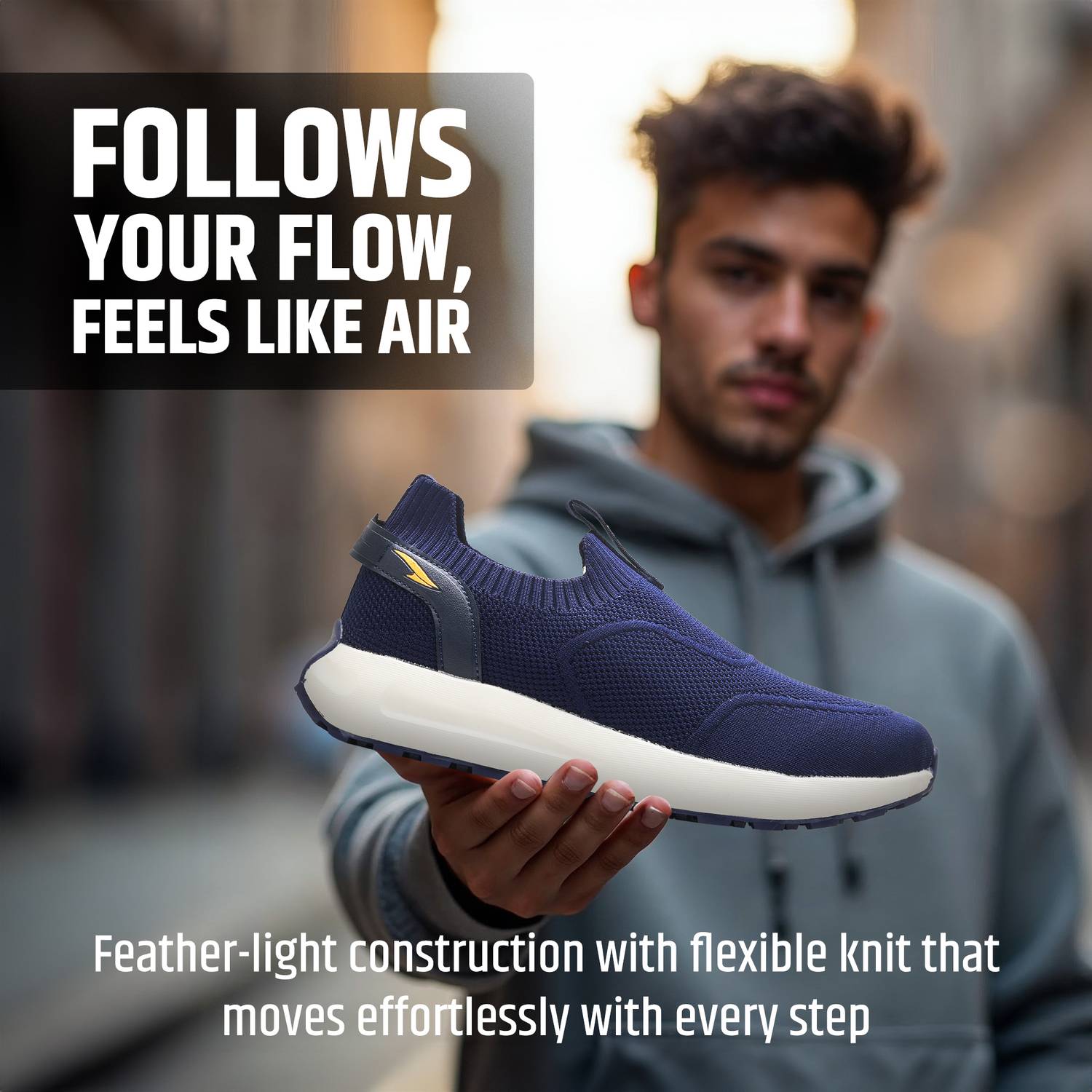 asian Wind Pro-11 Men's Walking Shoes - Image 4