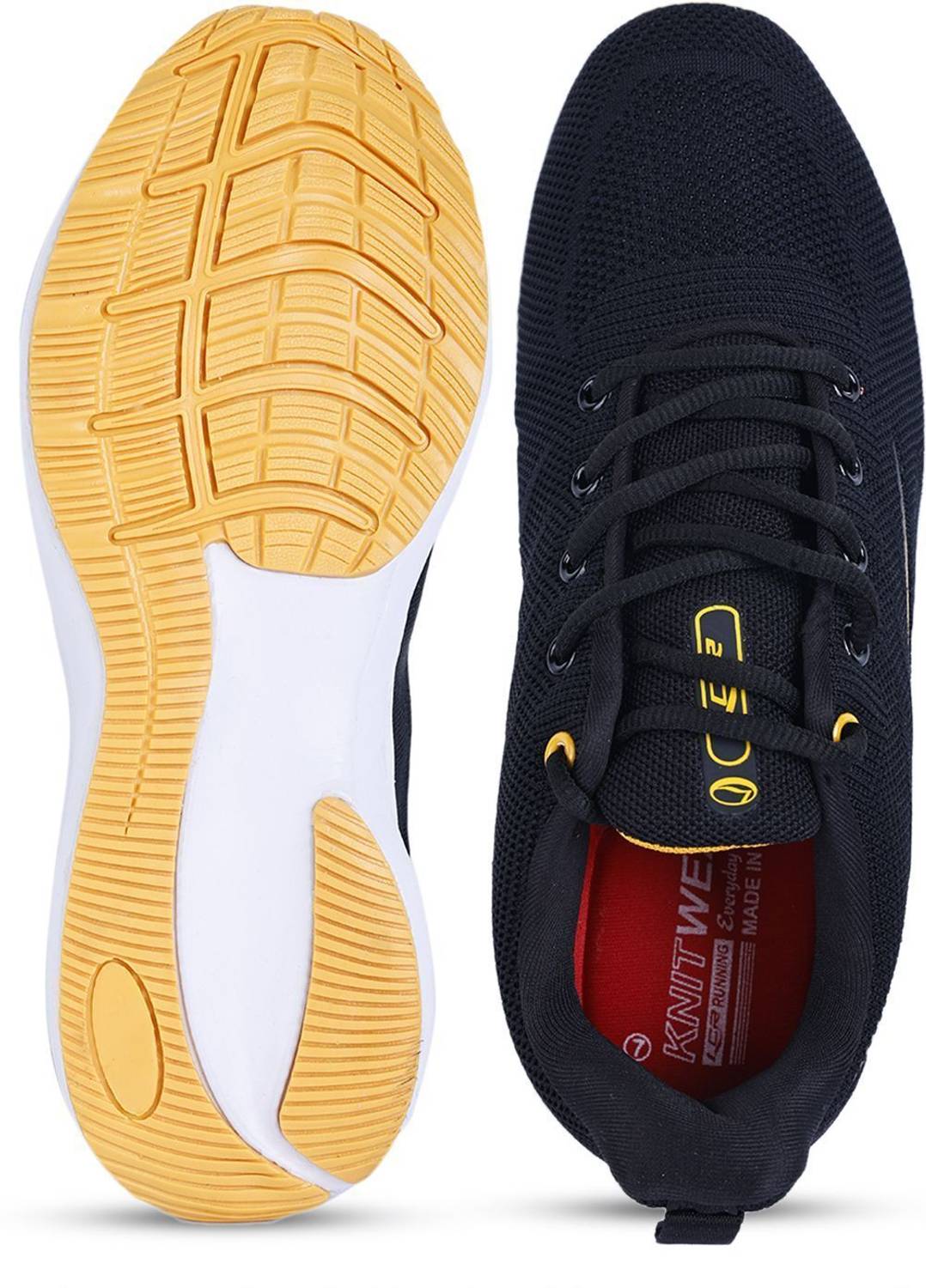LANCER BOSS-2 Black Running Shoes For Men - Image 3