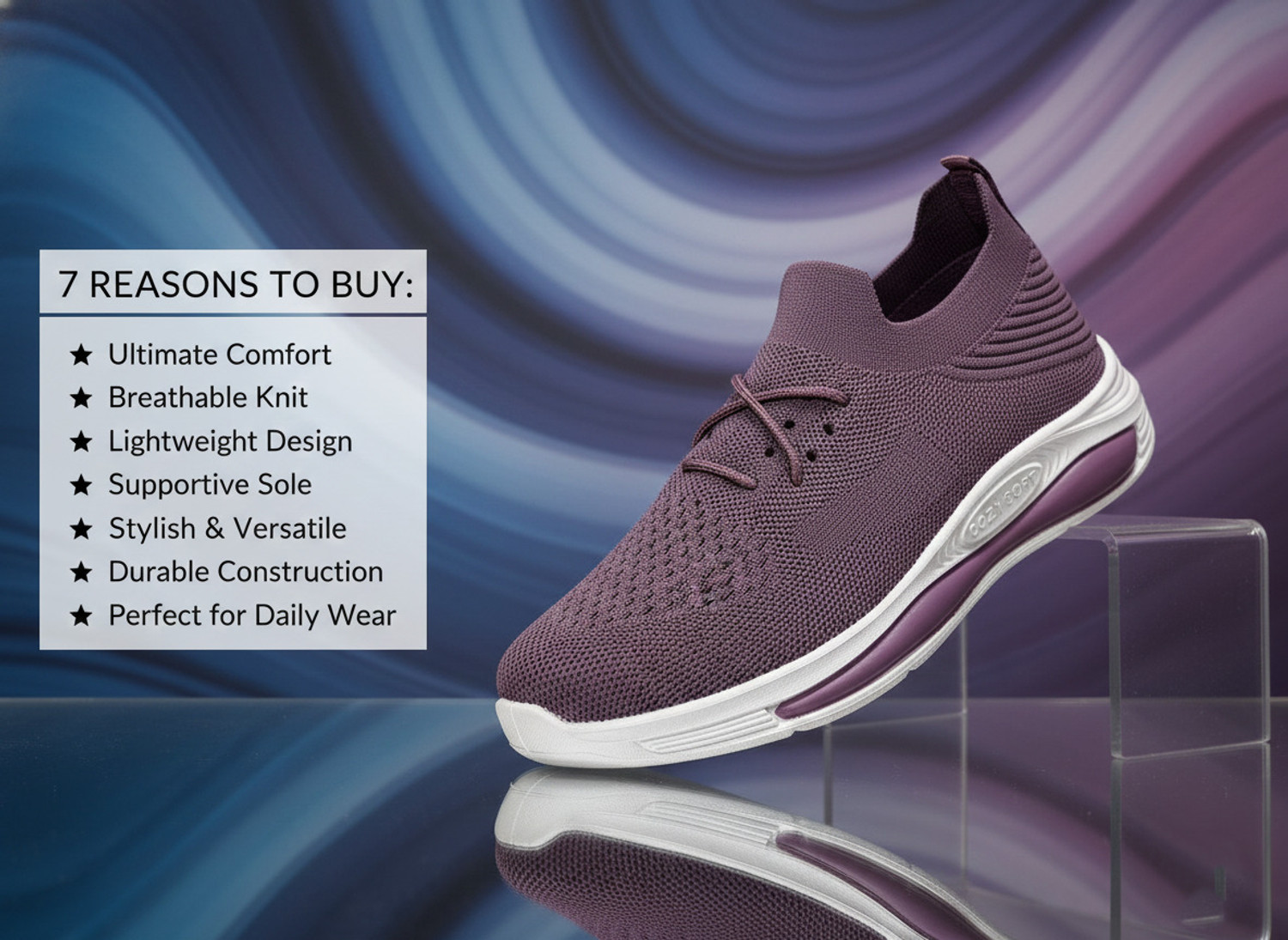 Image of Hsquare Lilly.28 Walking Shoes For Women