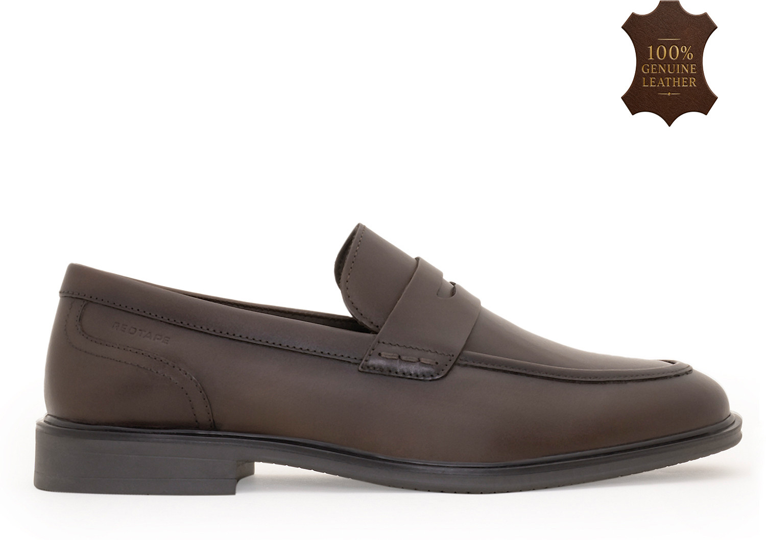 Image of RED TAPE Loafer Shoes| Formal Leather Slip-On Shoes Slip On For Men