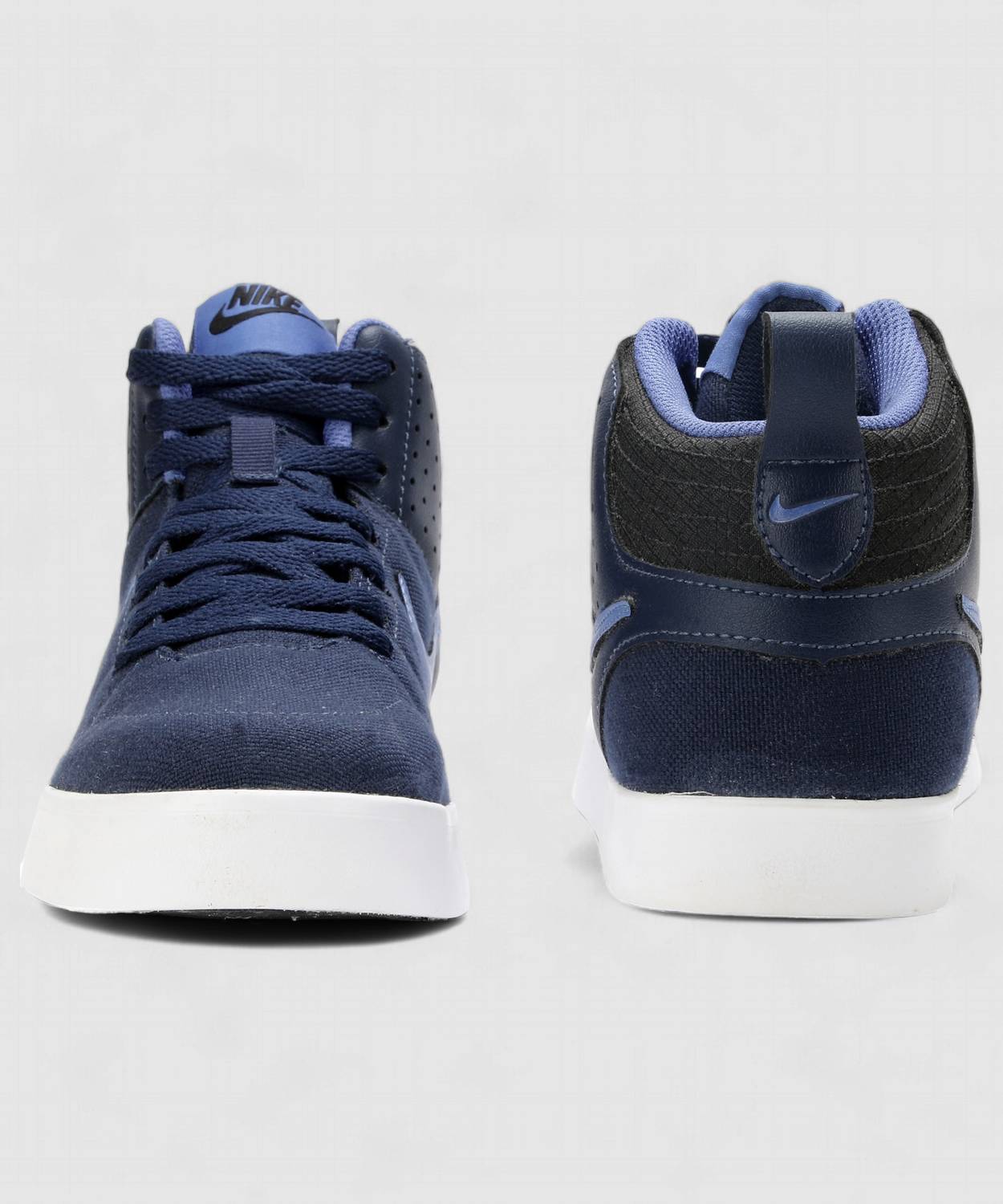 NIKE LITEFORCE III MID Men's Blue Sneakers - Image 2